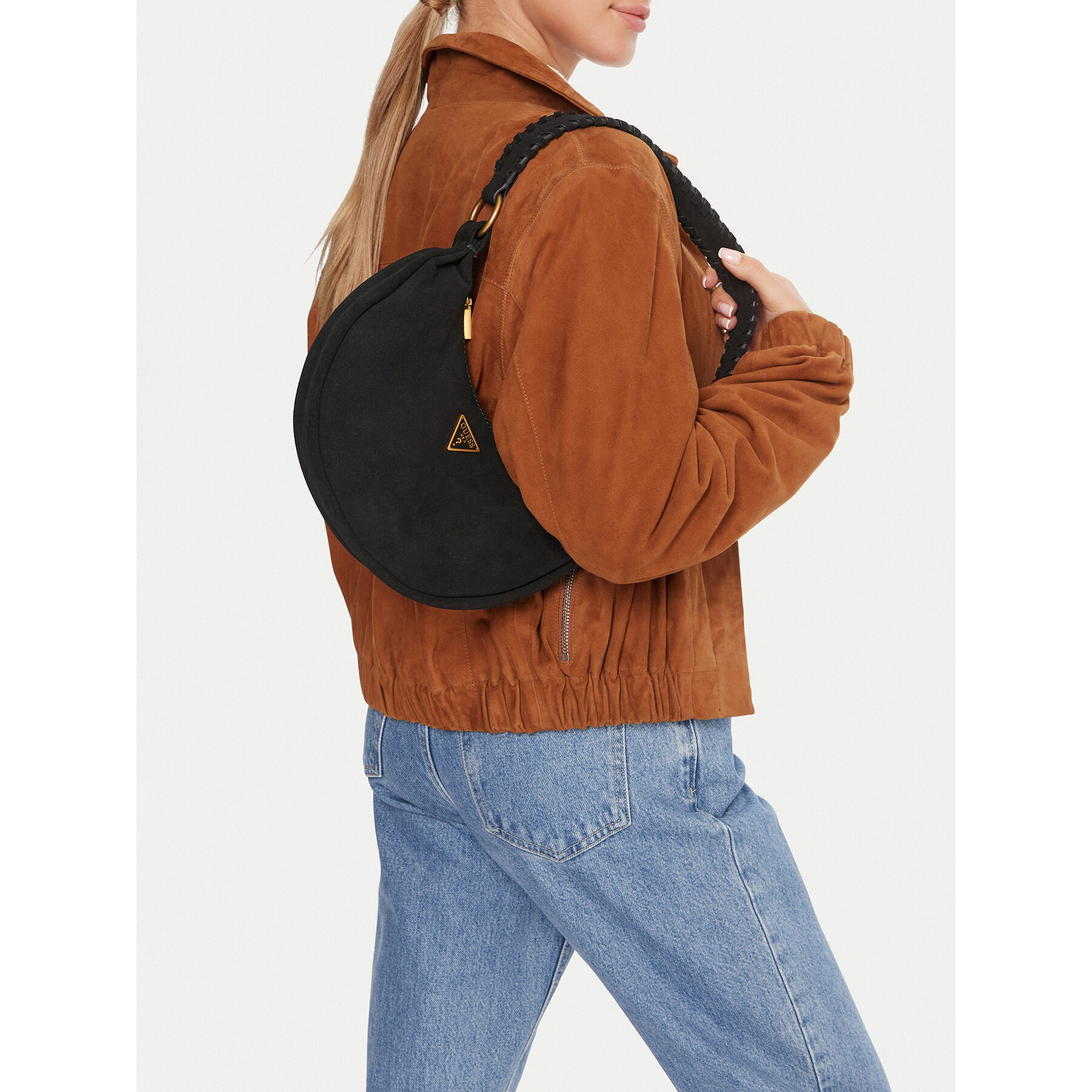 Дамска чанта Guess Amita Mini HWSB95 39720 Черен