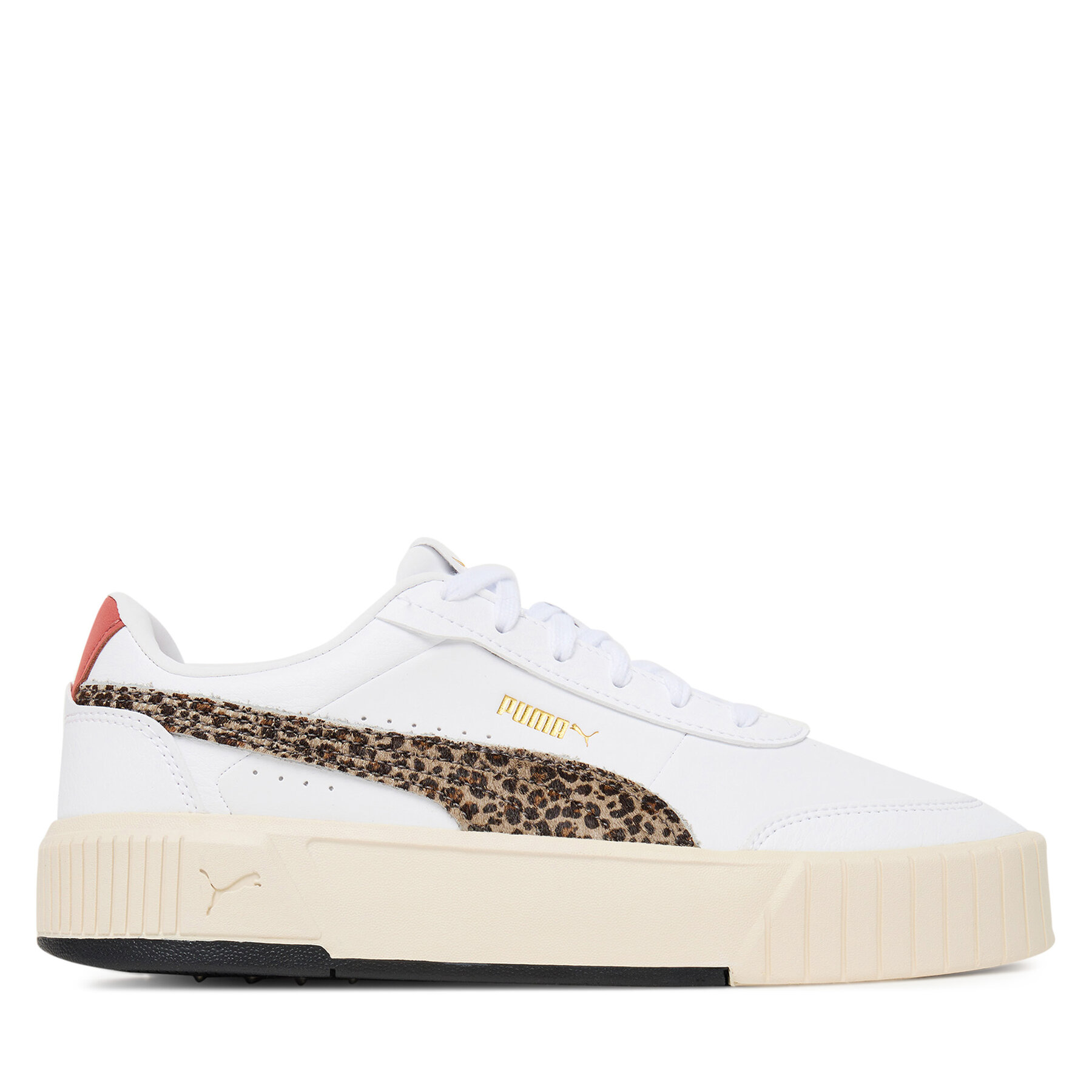Snīkeri Puma Carina Mia Animal Flair 403515 01 Balts