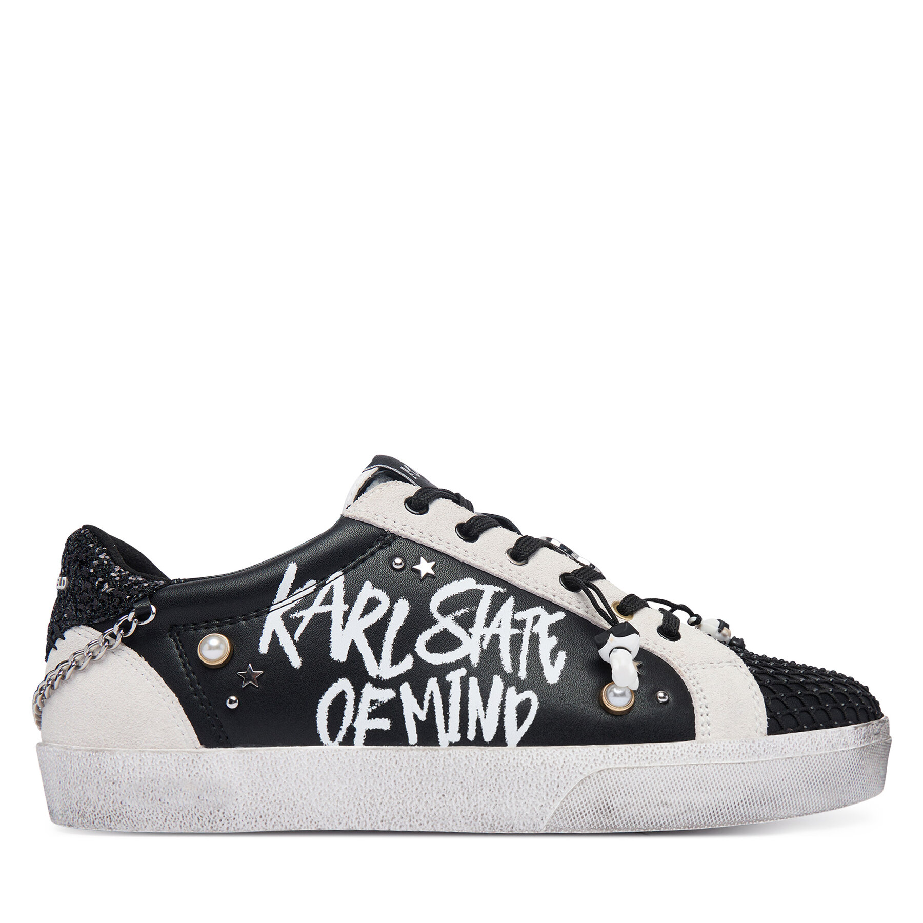 Sneakersy KARL LAGERFELD KL60116S Čierna