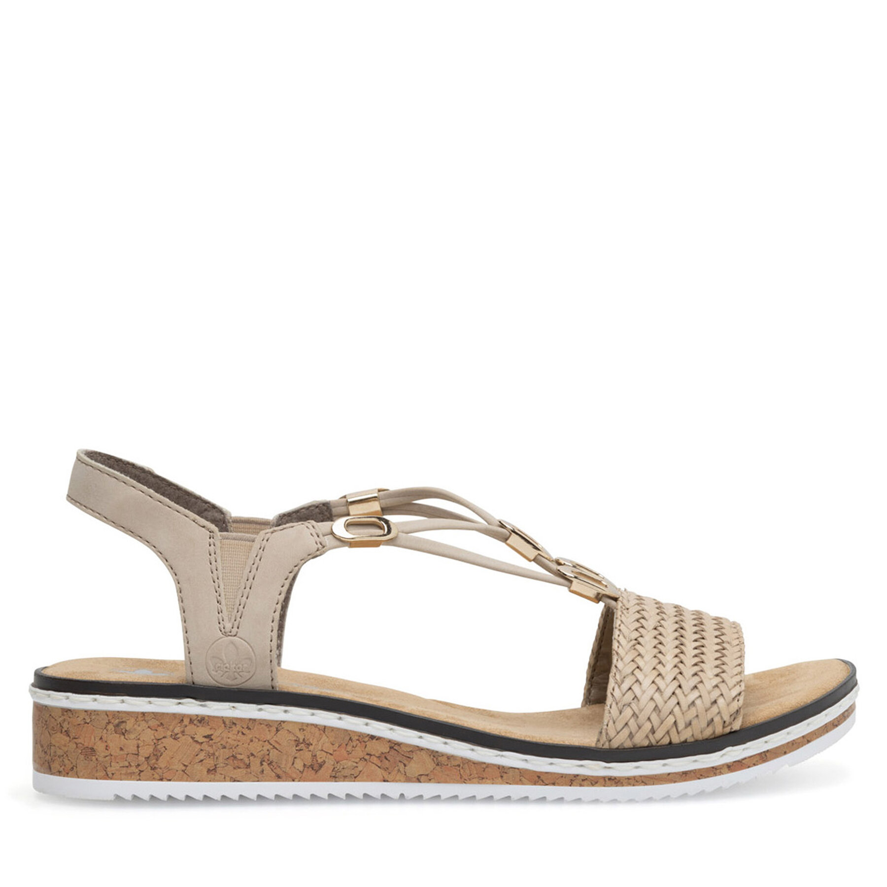 Sandale Rieker V3662-62 Bej