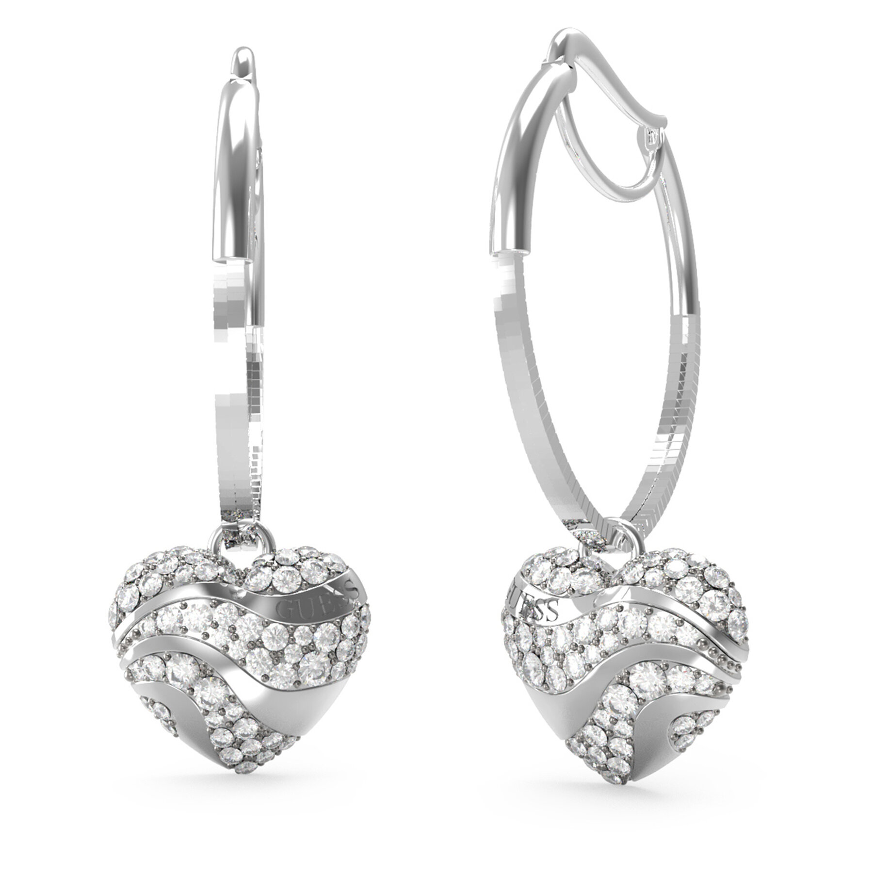 Cercei Guess JUBE04 505JW Argintiu