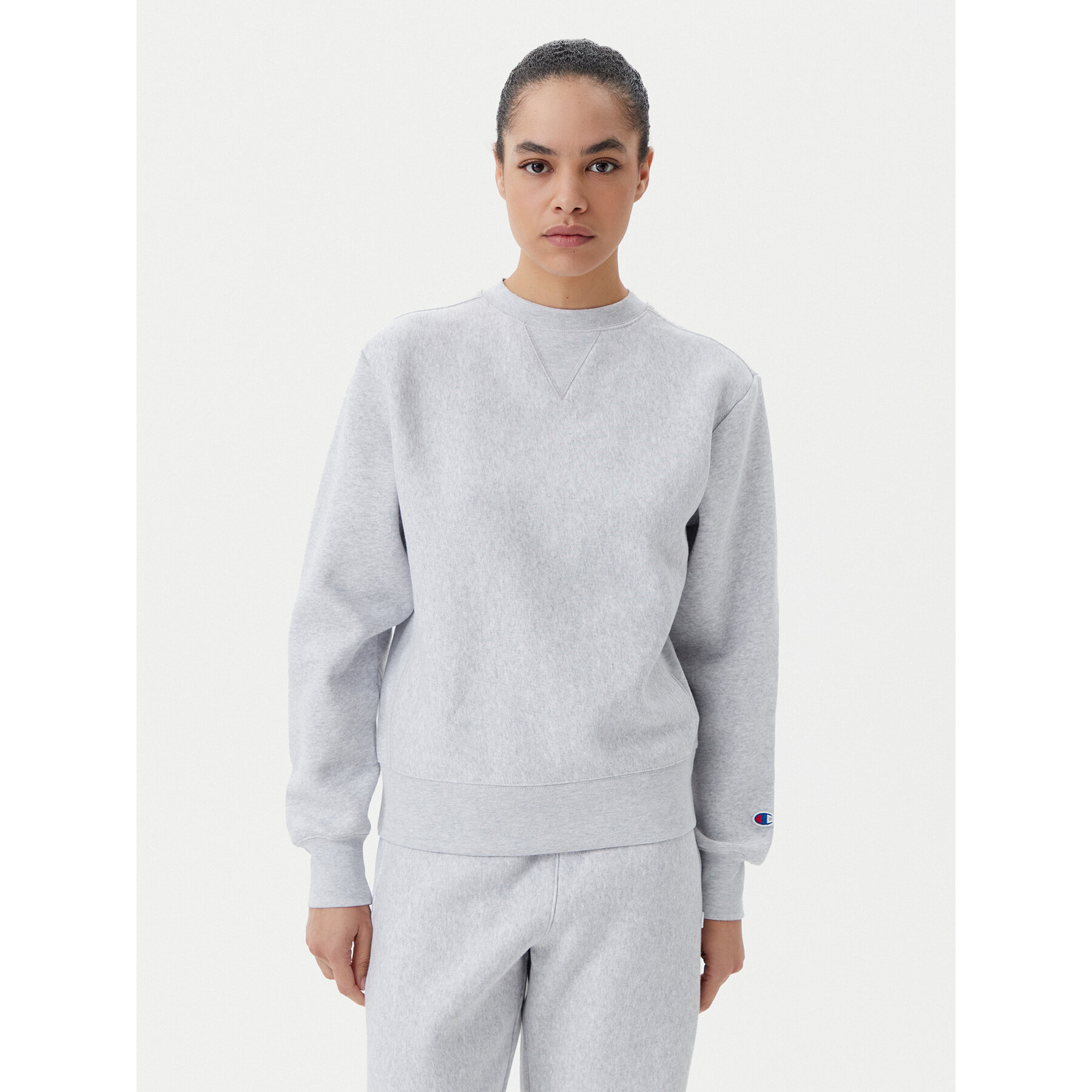 Champion Sweatshirt 117871 Grau Regular Fit