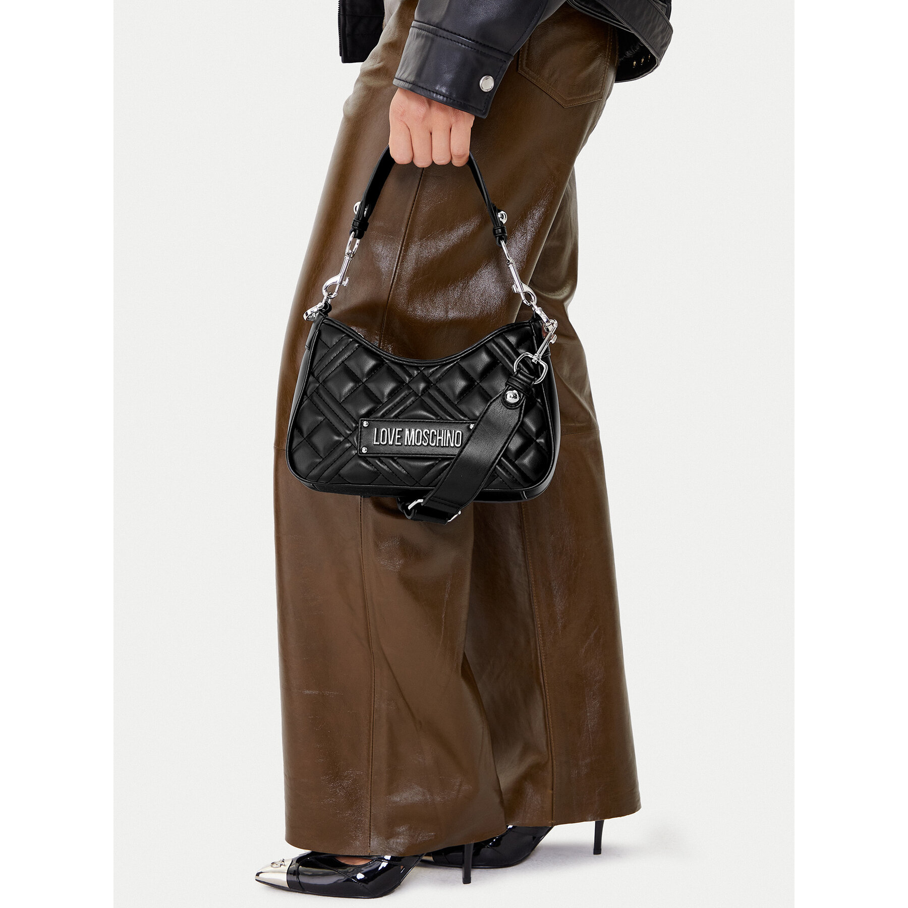 Táska LOVE MOSCHINO JC4152PP0NLA000B Fekete