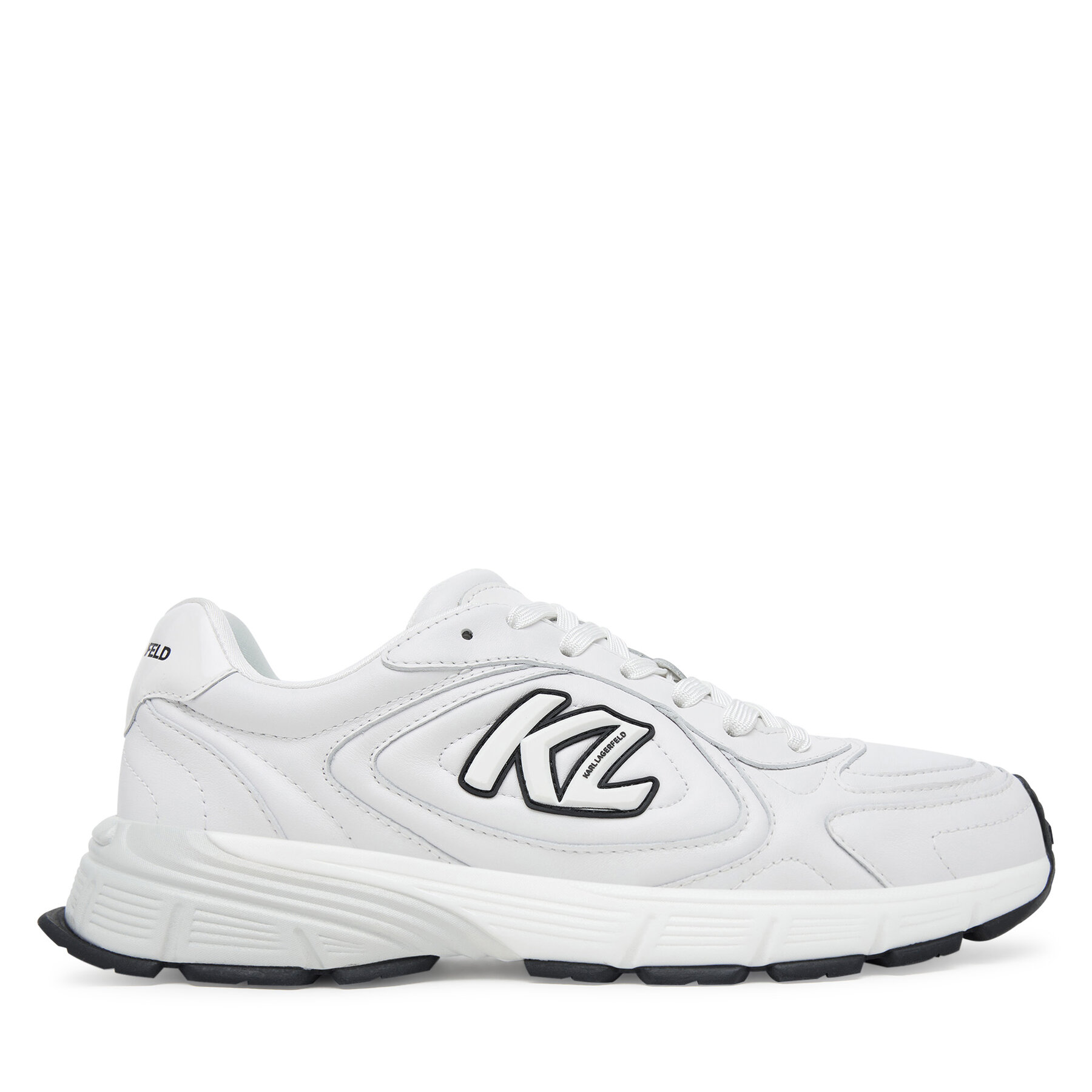 Sneakersy KARL LAGERFELD Orion KL55524 Biela
