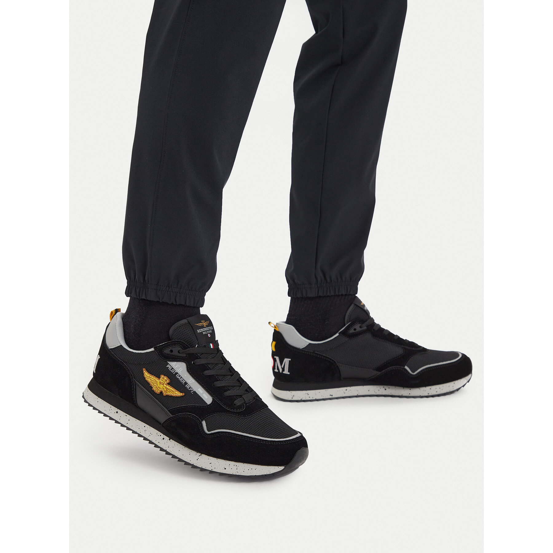 Tenisice Aeronautica Militare 261SC0288UCT03545 Crna