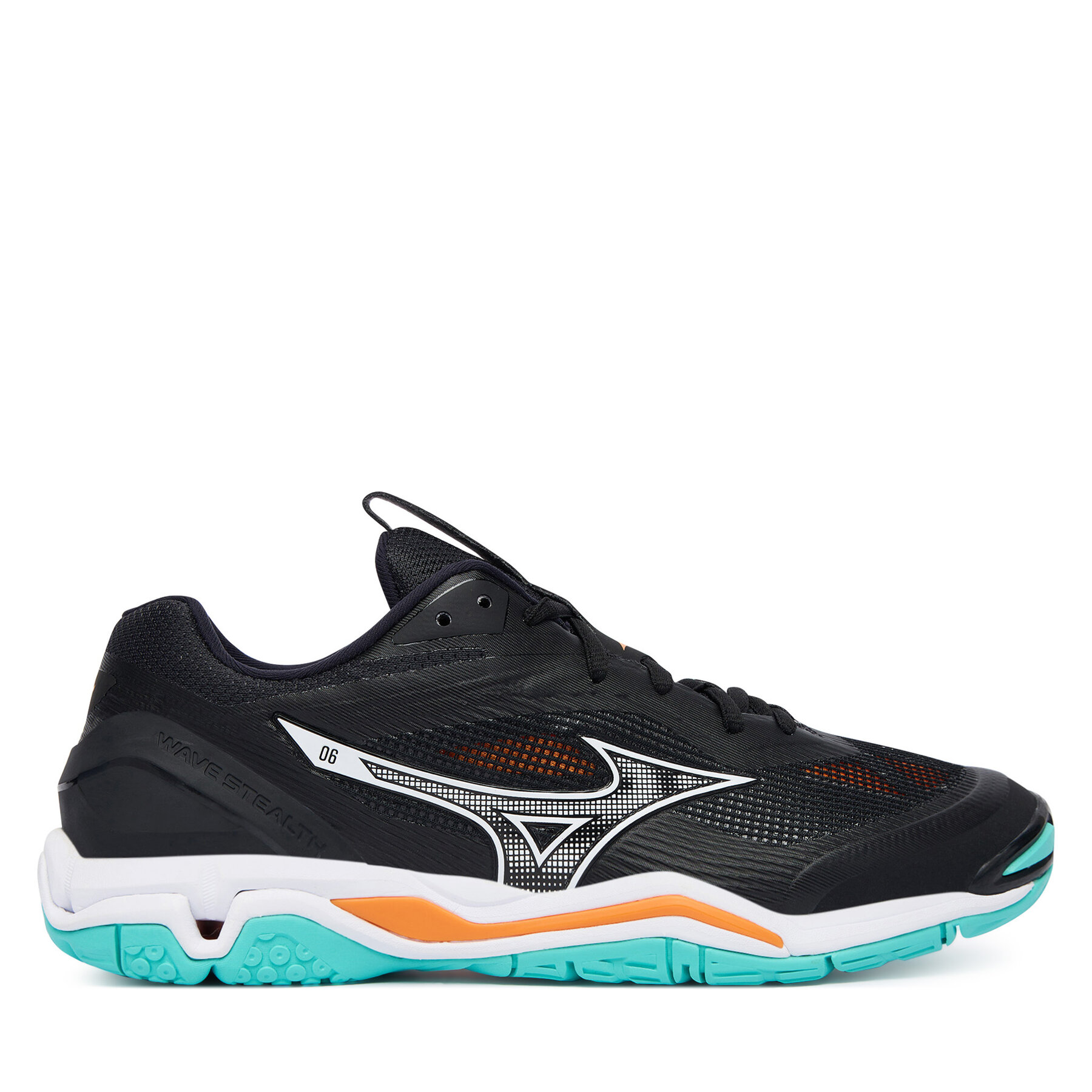 Čevlji za športe v zaprtih prostorih Mizuno Wave Stealth 6 X1GA2430 Črna