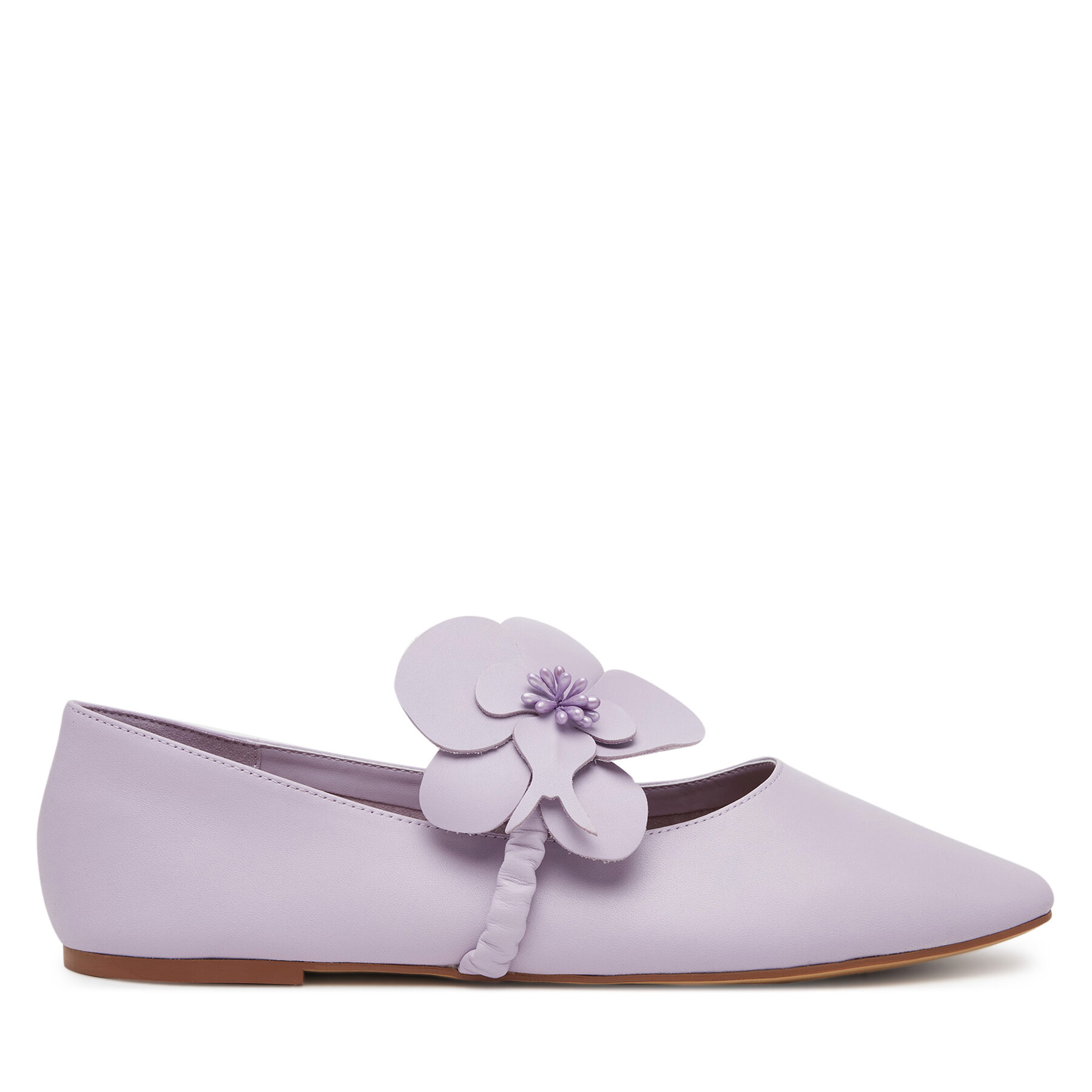 Damen Ballerinas Aldo, Schuhgröße 38, Violett, Floralina 13966793