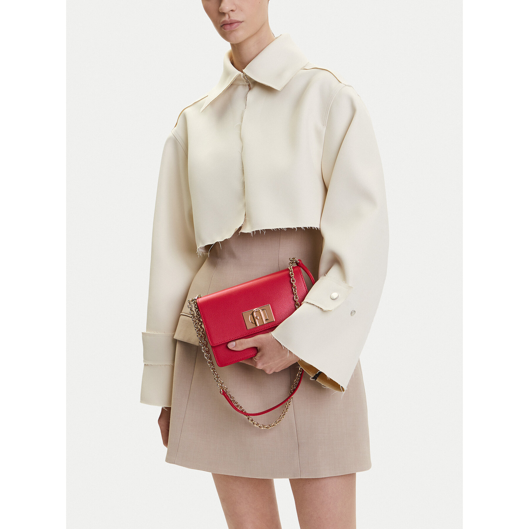 Дамска чанта Furla 1927 BAFKACO ARE000 BG RUB00 Червен