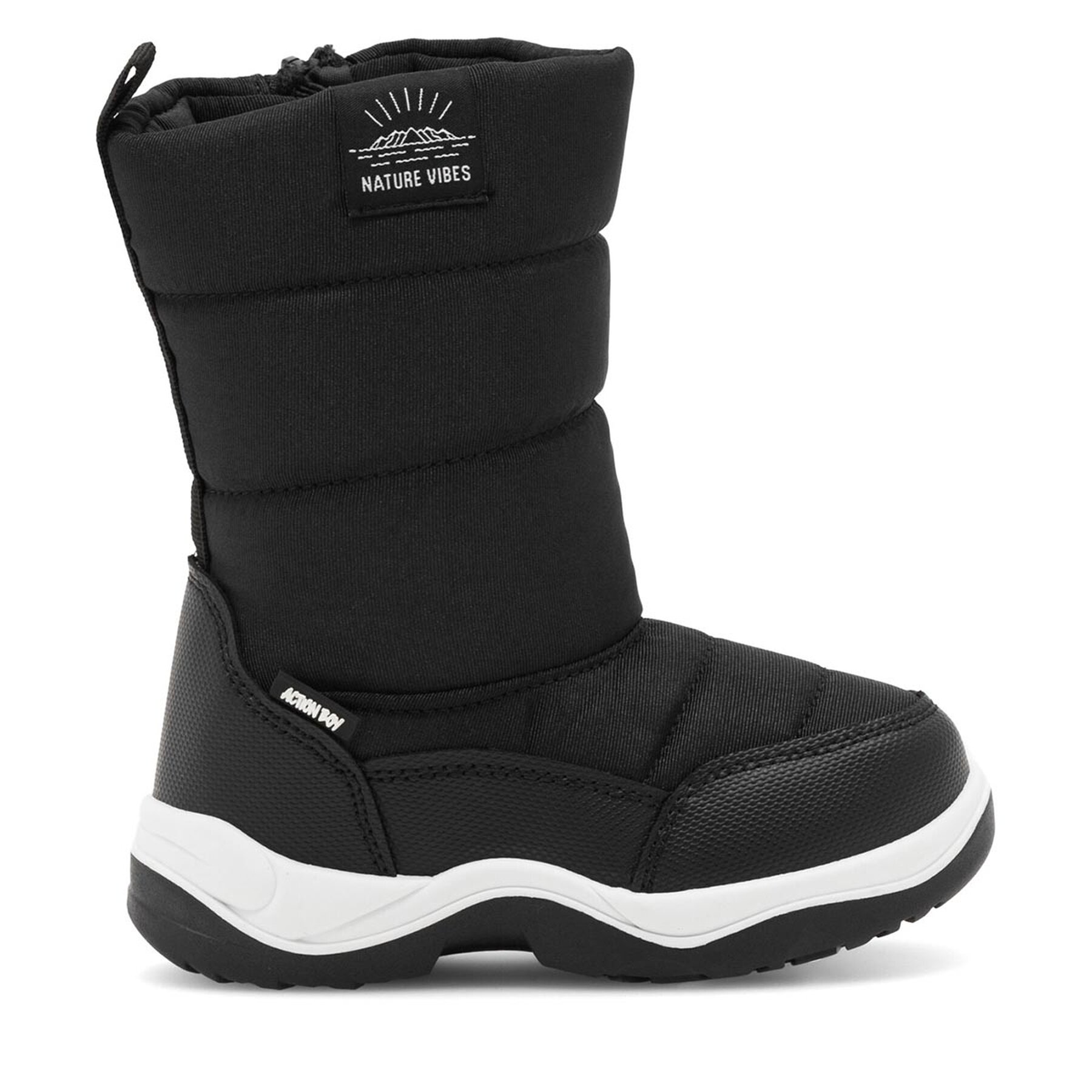 Botas de nieve Action Boy CP91-25249 Negro