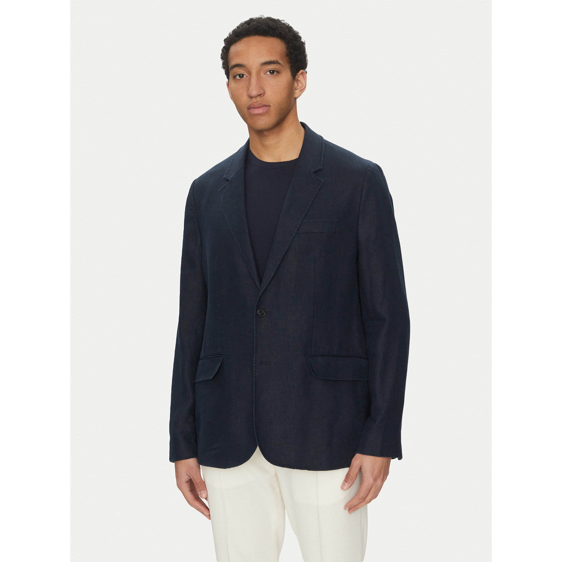 Michael Kors Sakko CS5100TBEY Dunkelblau Slim Fit
