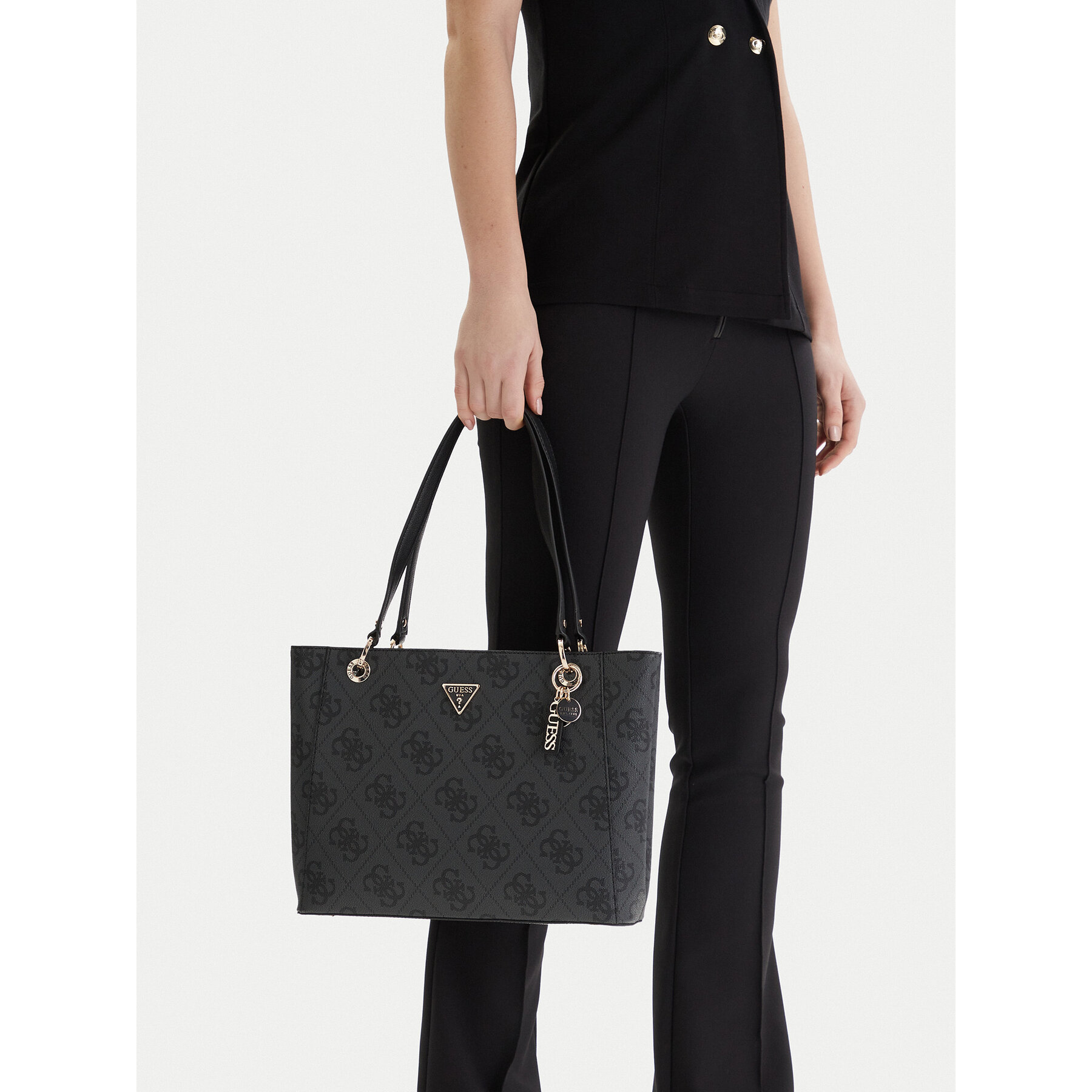 Дамска чанта Guess Noelle II HWSO96 72250 Сив