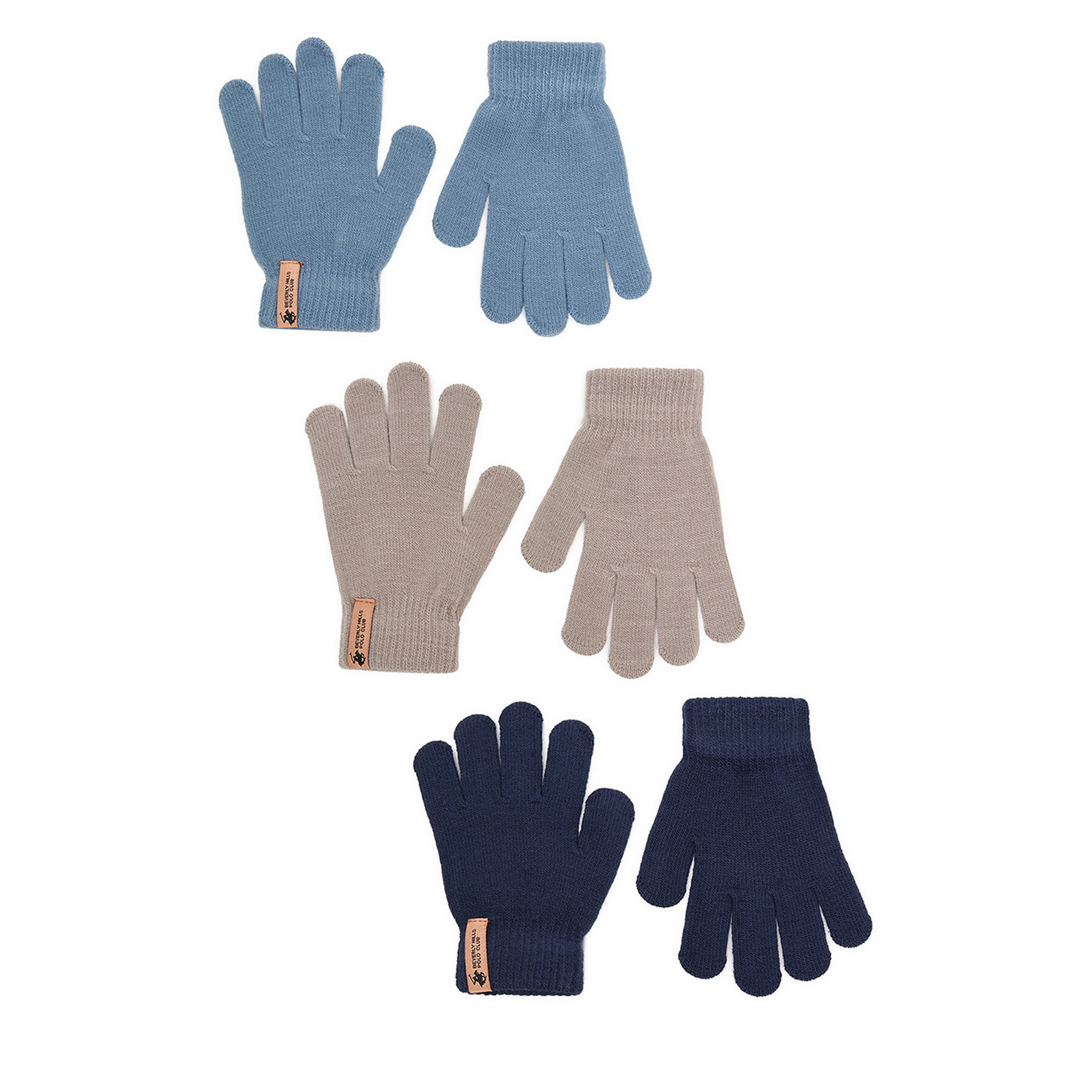 Rukavice Beverly Hills Polo Club CEO-ACCCS-BHPC-03(3-PACK) Plava