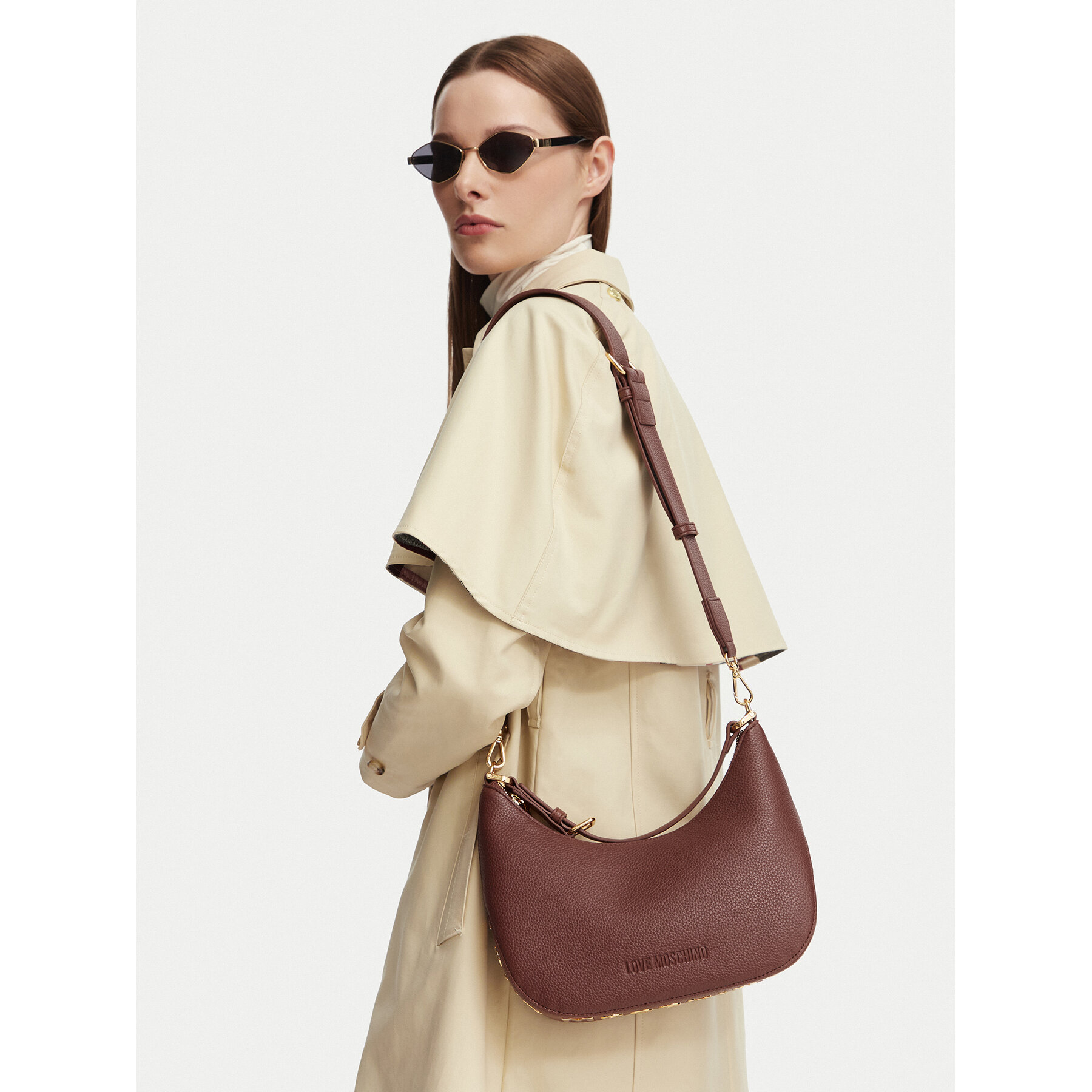 Torbica LOVE MOSCHINO JC4018PP1PLT0200 Smeđa