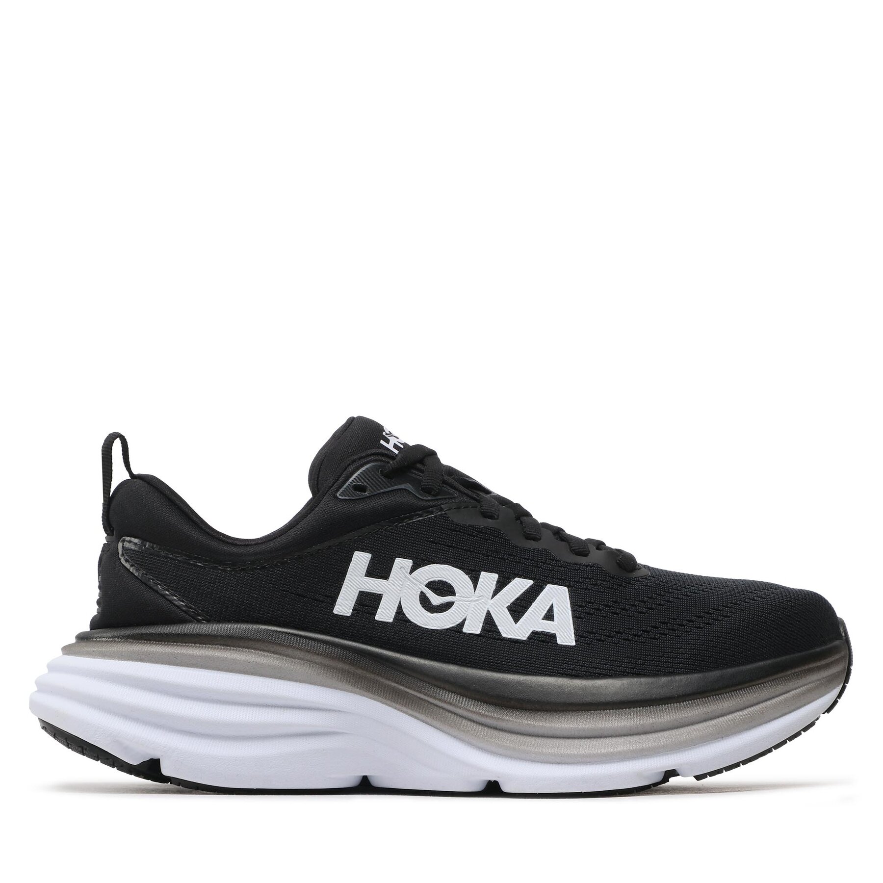 Donna Scarpe running Hoka, Taglia 38, Nero, Bondi 8 1127952, taglia : 38