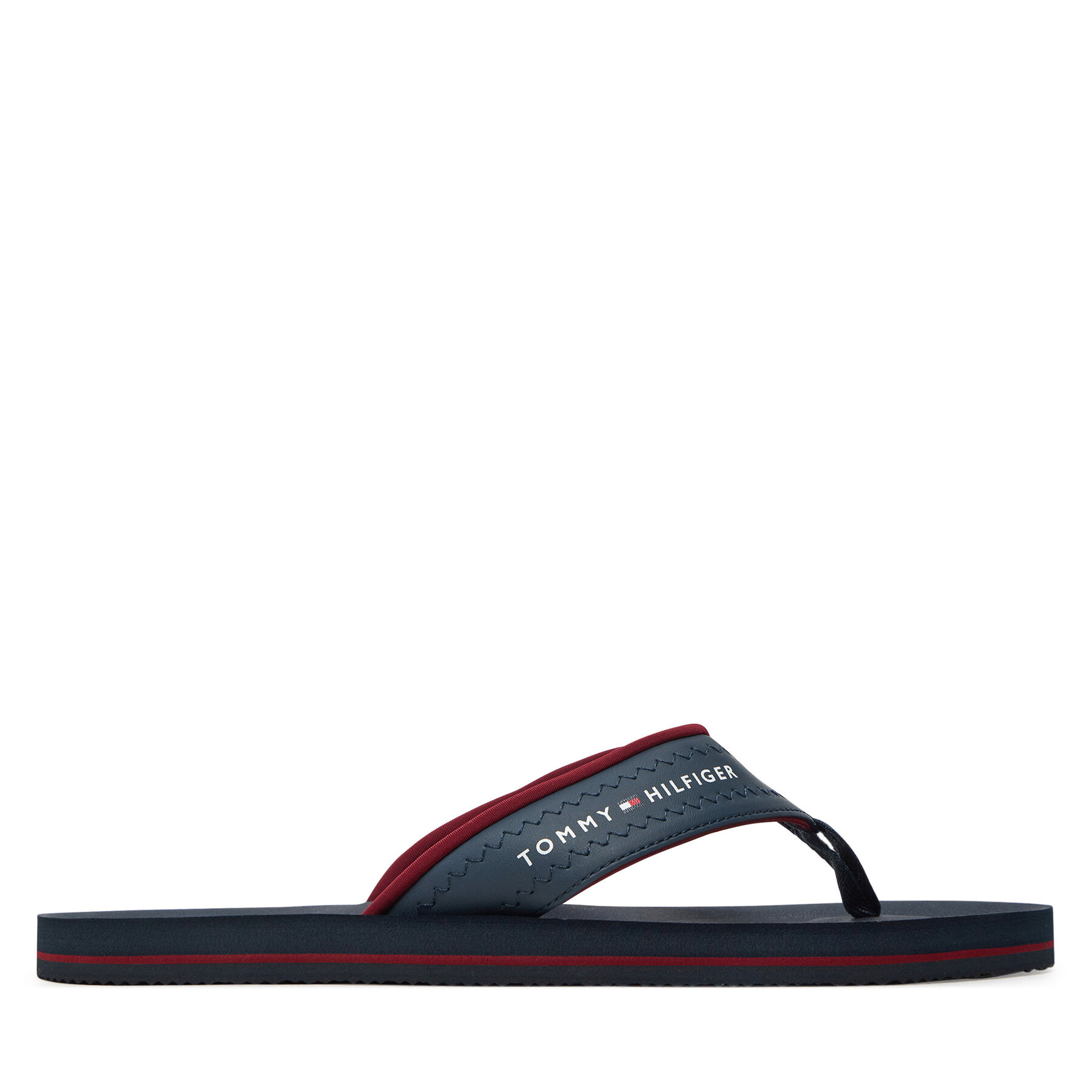 Tommy Hilfiger Pánske Žabky, Rozmer: 40, Modrá, Comfort FM0FM05235