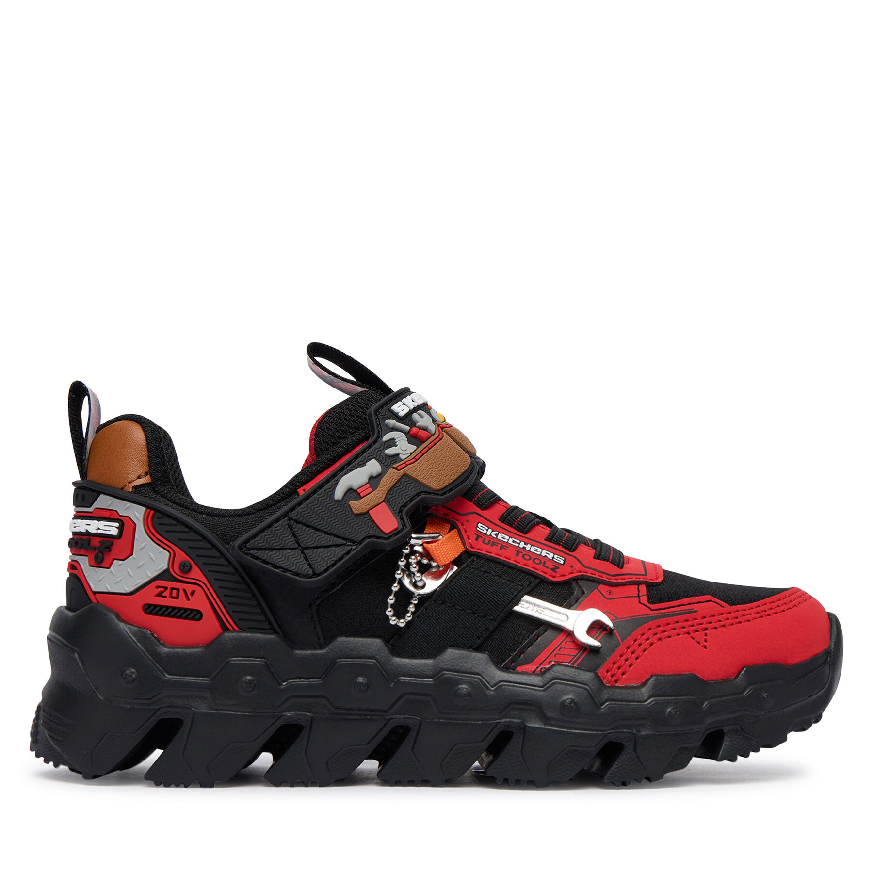 Sneakers Skechers Mega-Flex Lite - Tuff Toolz 402130L/RDBK Negru