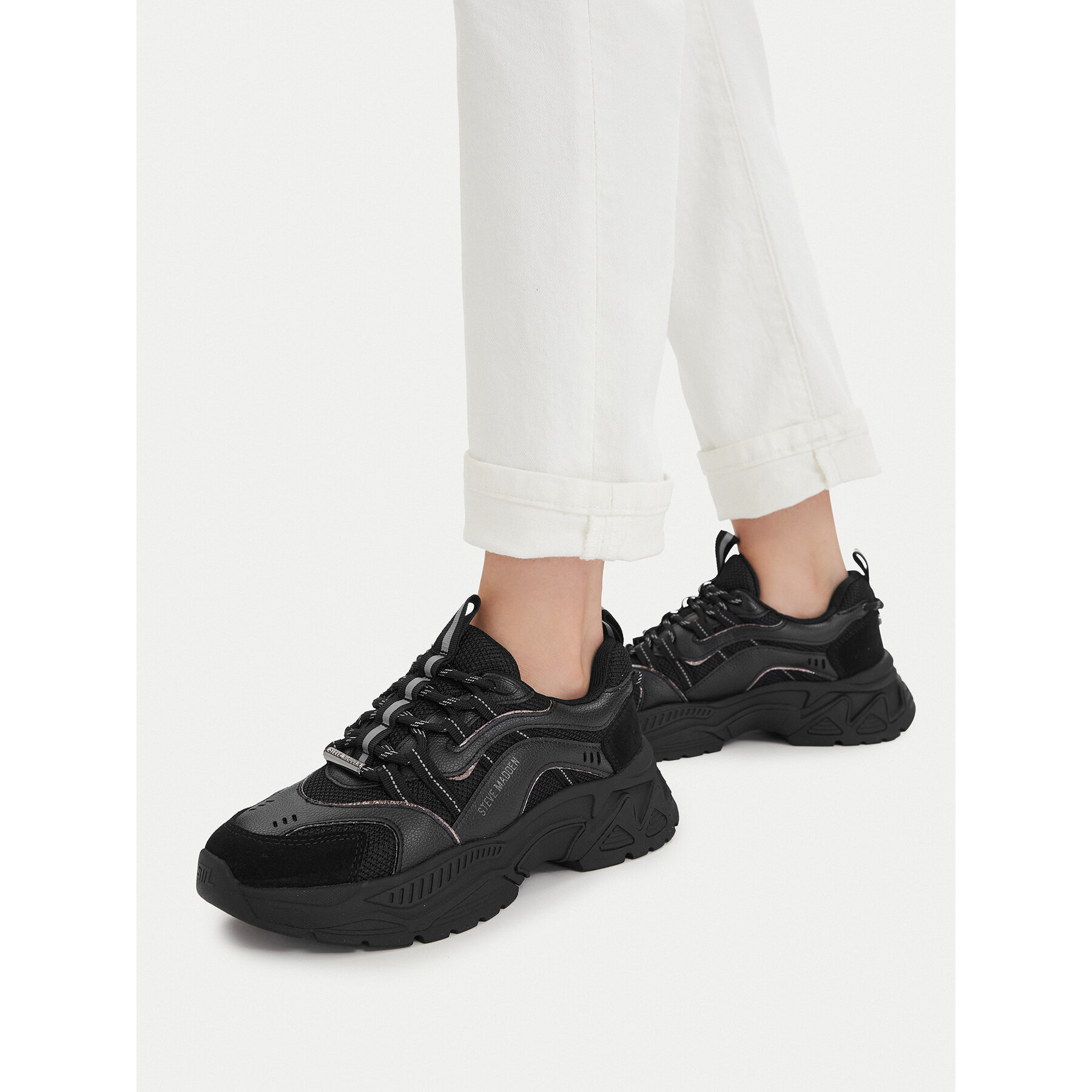 Sneakers Steve Madden Animates SM11004763 Negru