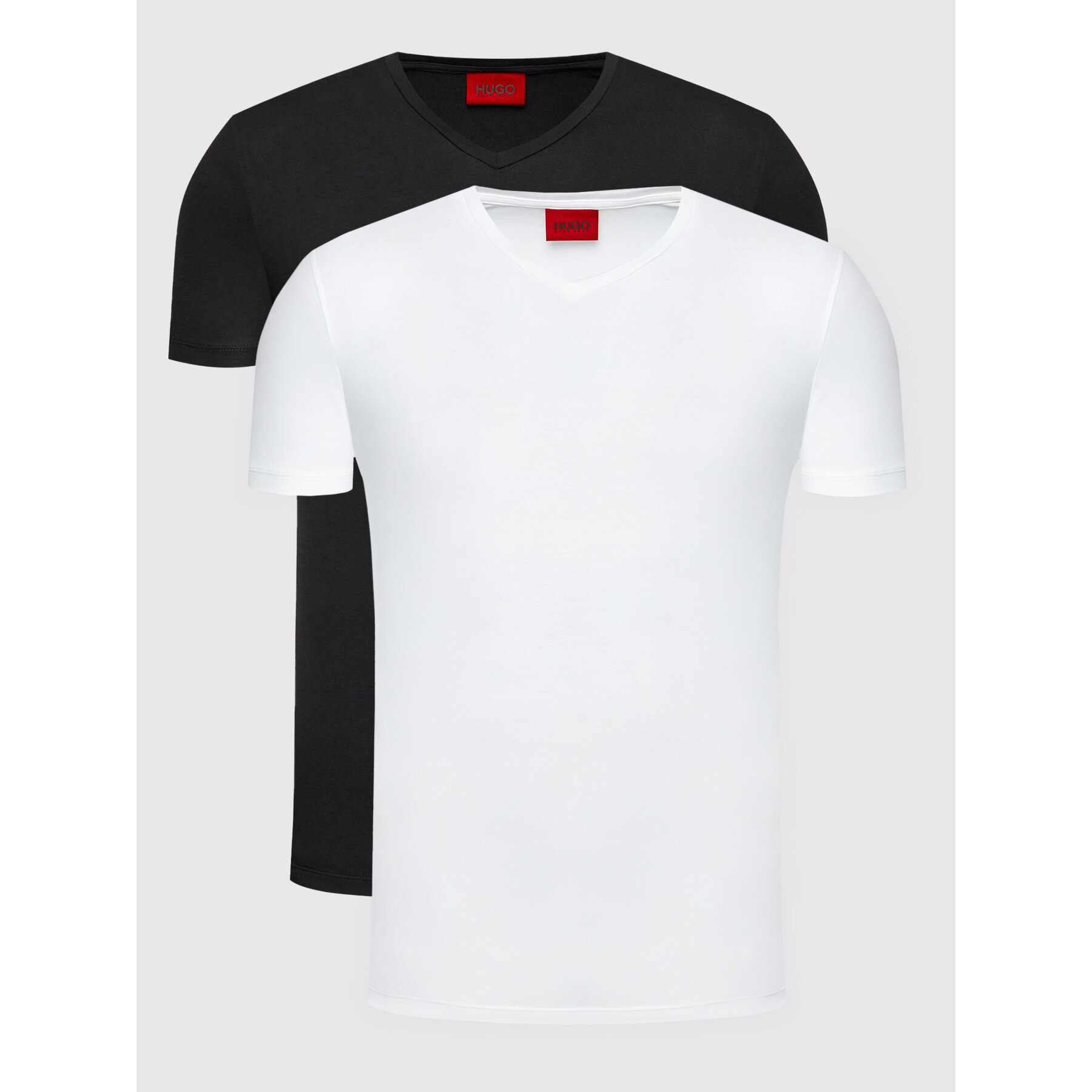 HUGO Hugo Σετ 2 T-Shirts 50325417 Μαύρο Slim Fit