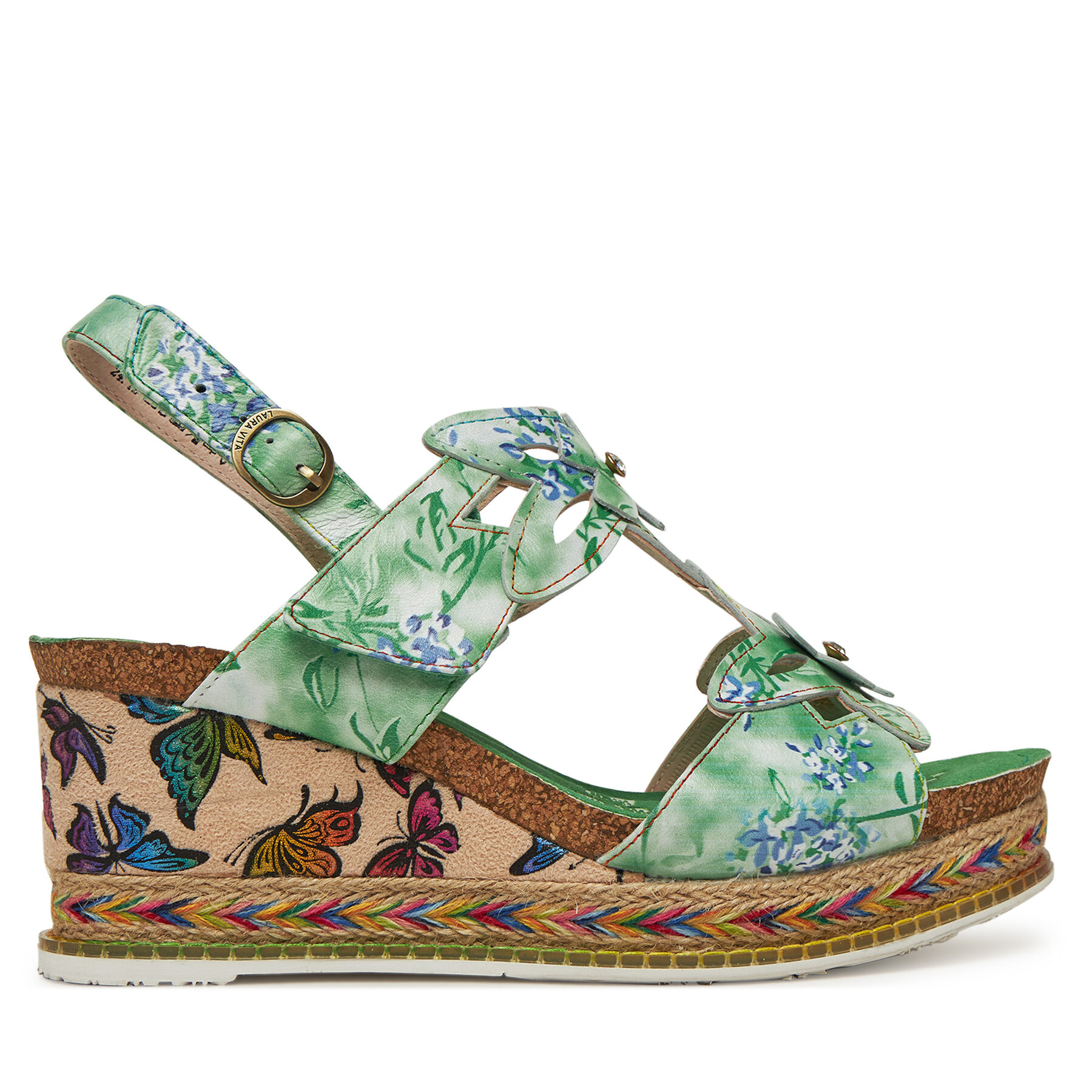 Espadrilles Laura Vita Hacdeo 21 Zaļš