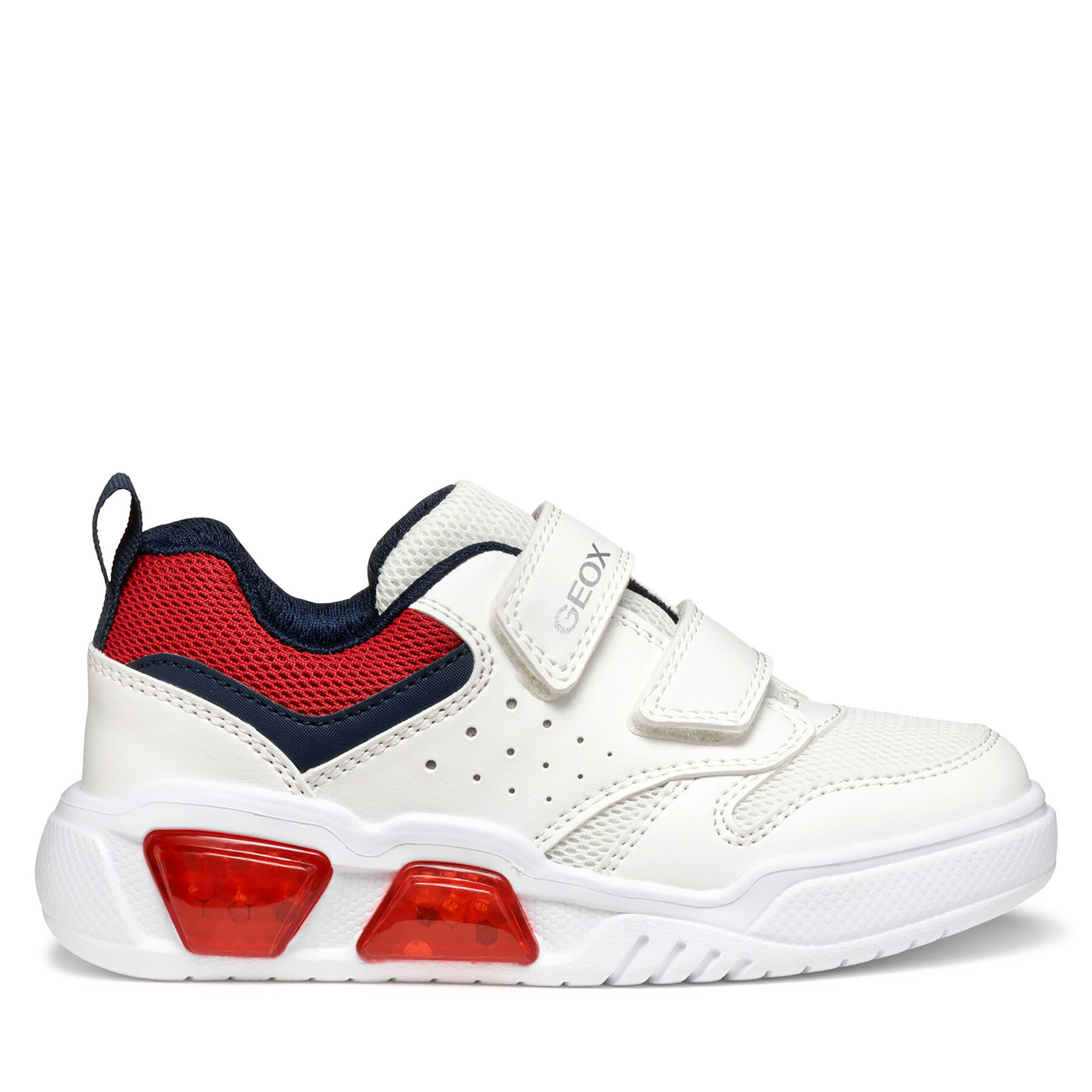 Geox Αθλητικά Geox J Illuminus J55GVA 014BU C0050 S Λευκό