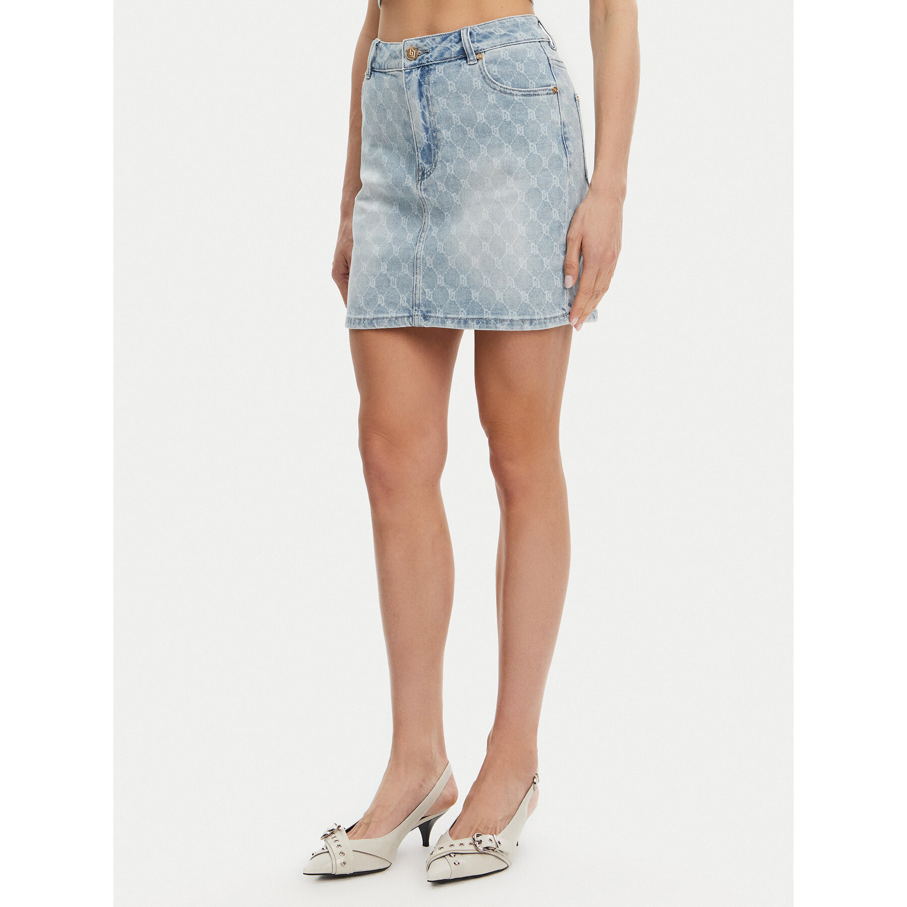 Gaudi Jeansrock 511BD76001 Blau Regular Fit