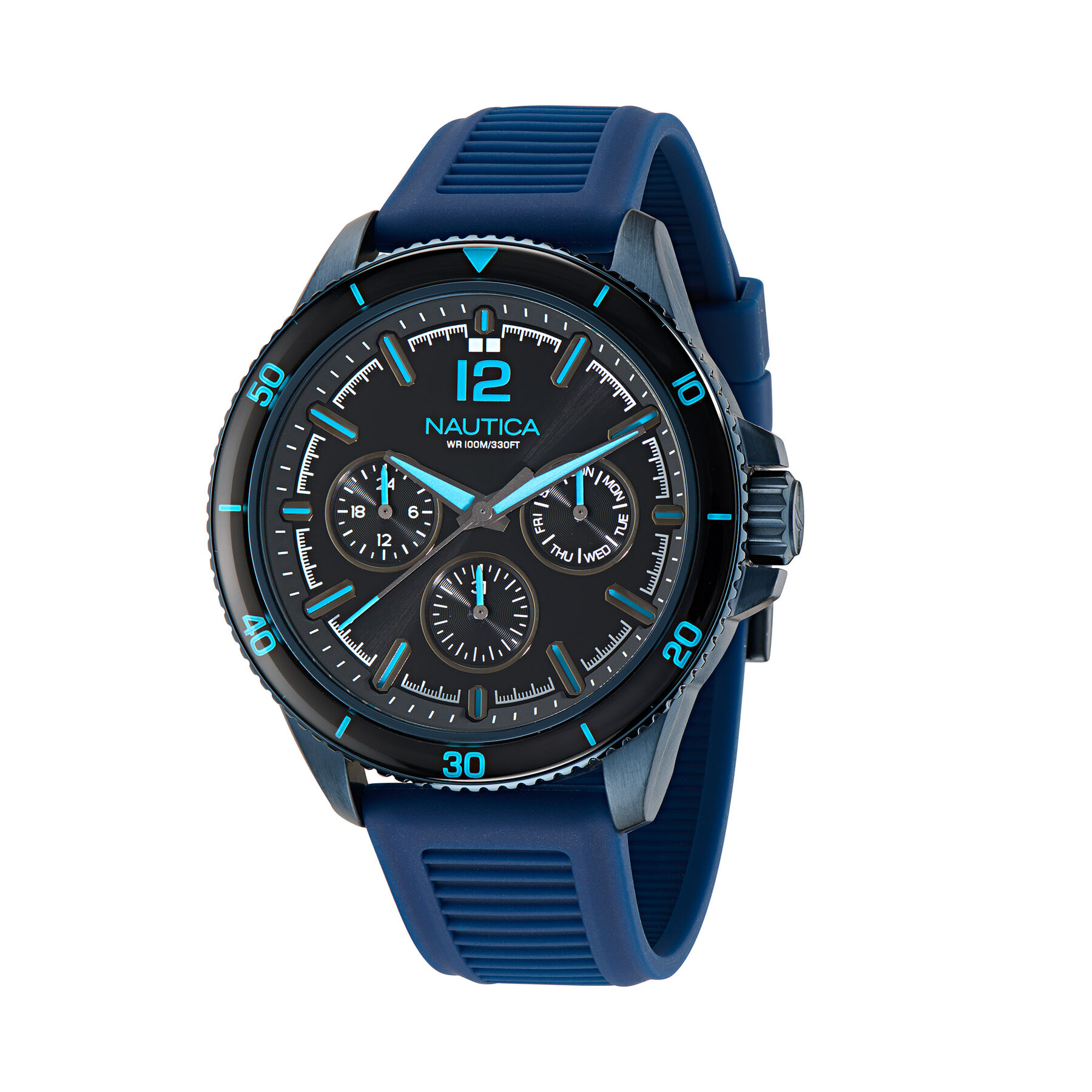 Orologio Nautica NAPWRS401 Blu scuro