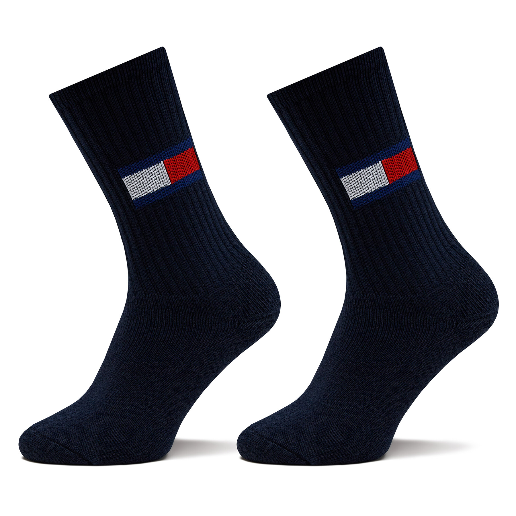 Dlhé ponožky Tommy Jeans 701228222 Tmavomodrá