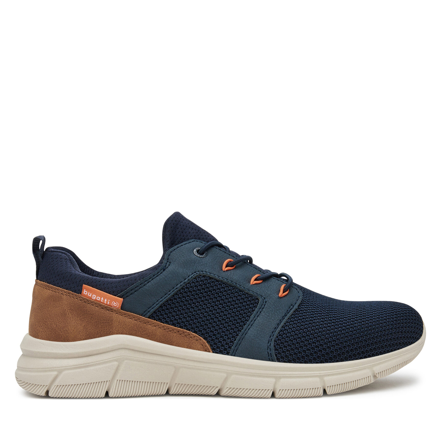 Sneakersy Bugatti 345-AFA65-6900 Tmavomodrá