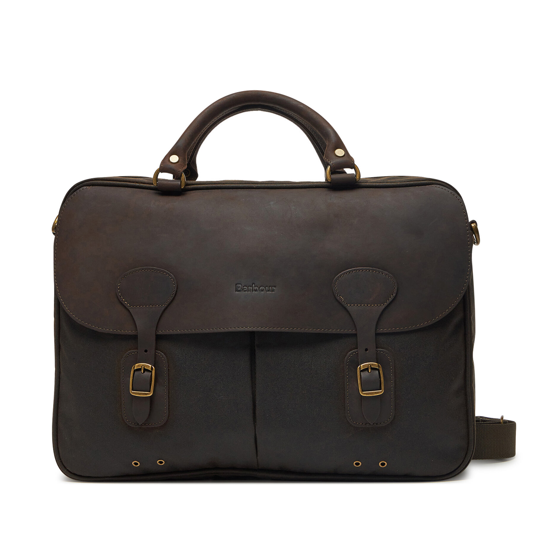 Servietă Barbour UBA0004OL71 Maro
