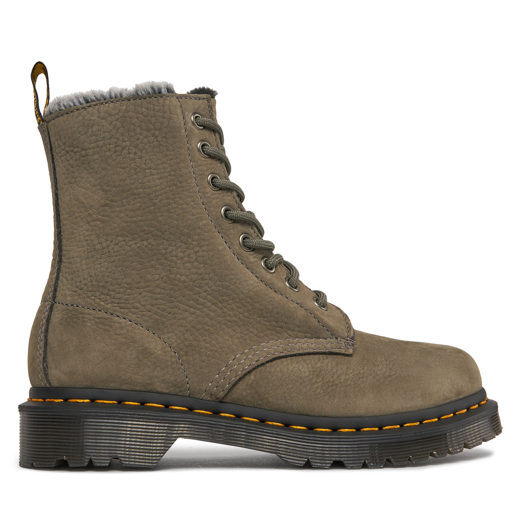 Chaussures Rangers Dr. Martens 1460 Serena 30953059 Gris