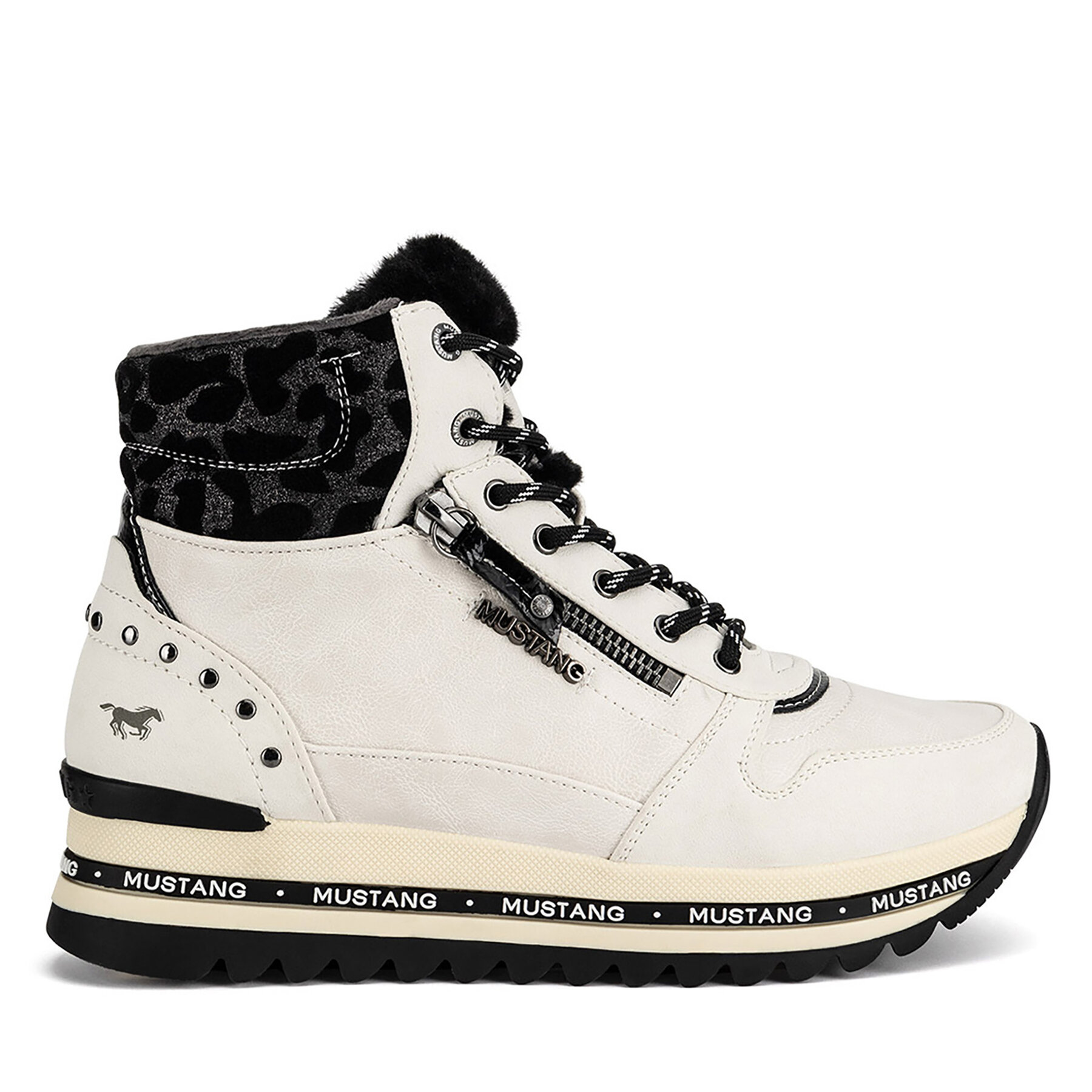 Polacchine Mustang 1364-503 Bianco