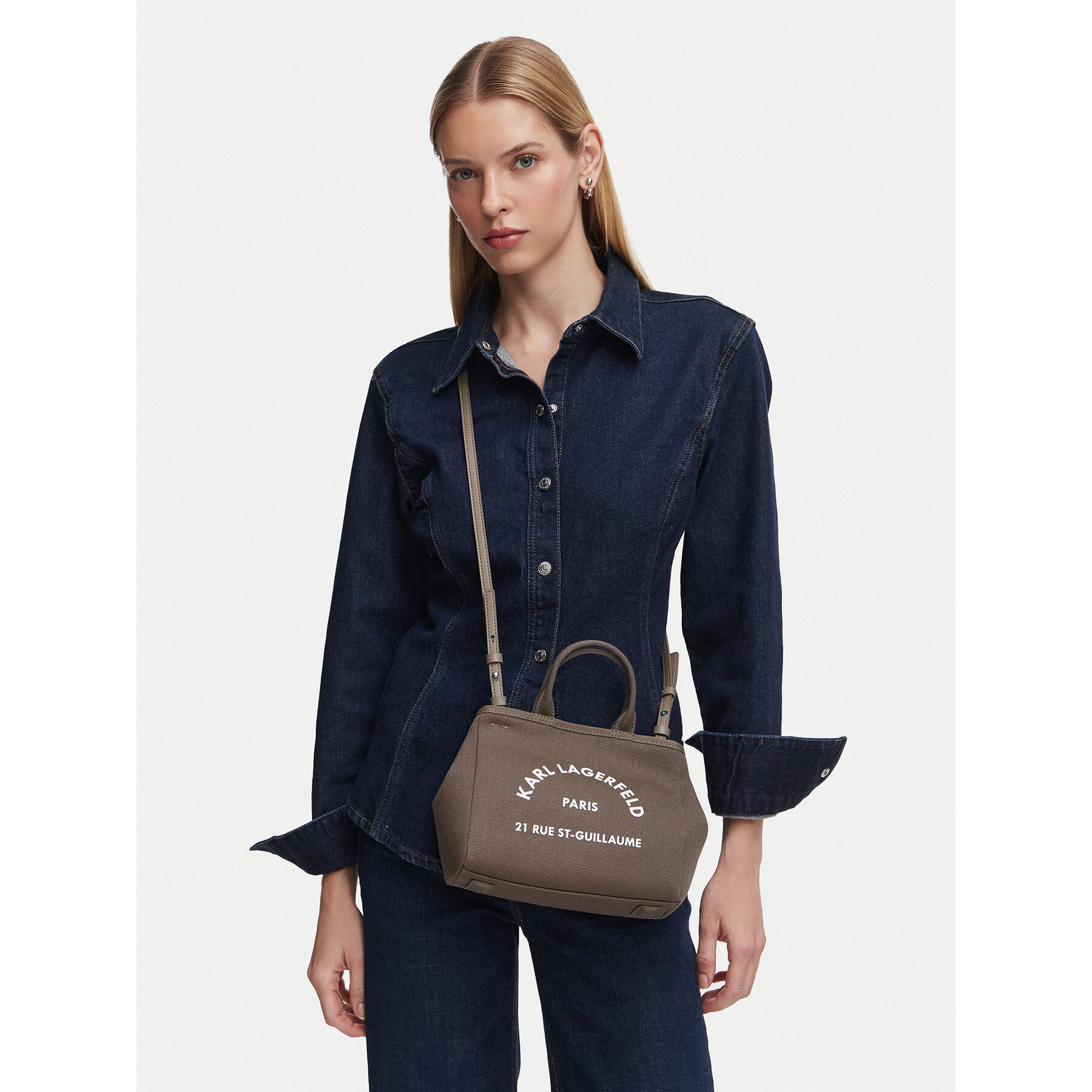 Torbica KARL LAGERFELD B2W50003 Smeđa
