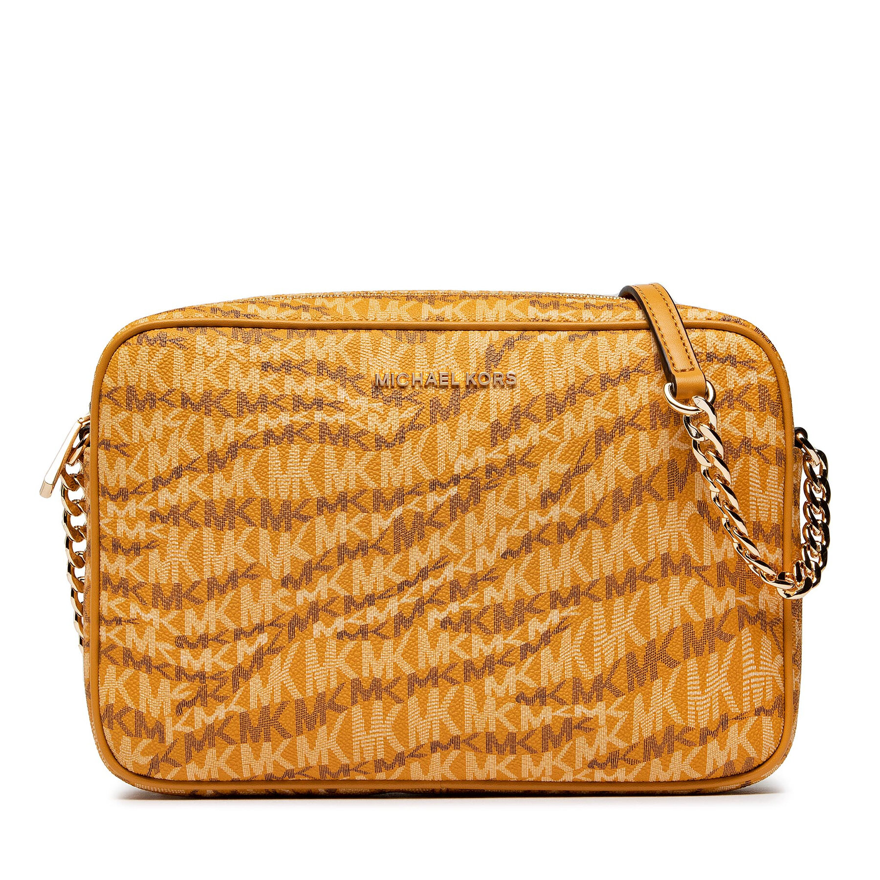 Handtasche MICHAEL Michael Kors Jet Set 32F2GJ6C7B Gelb