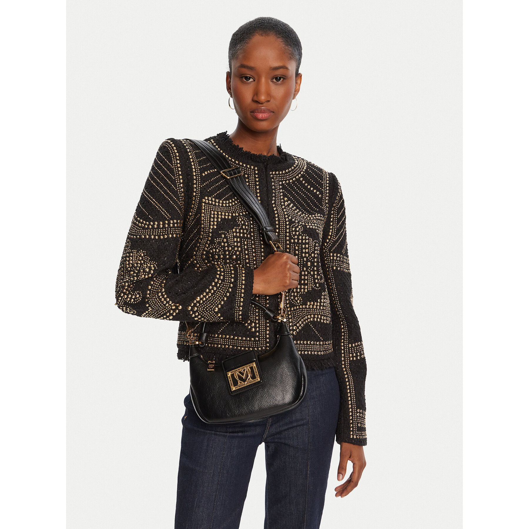 Geantă LOVE MOSCHINO JC4090PP1NLI0000 Negru