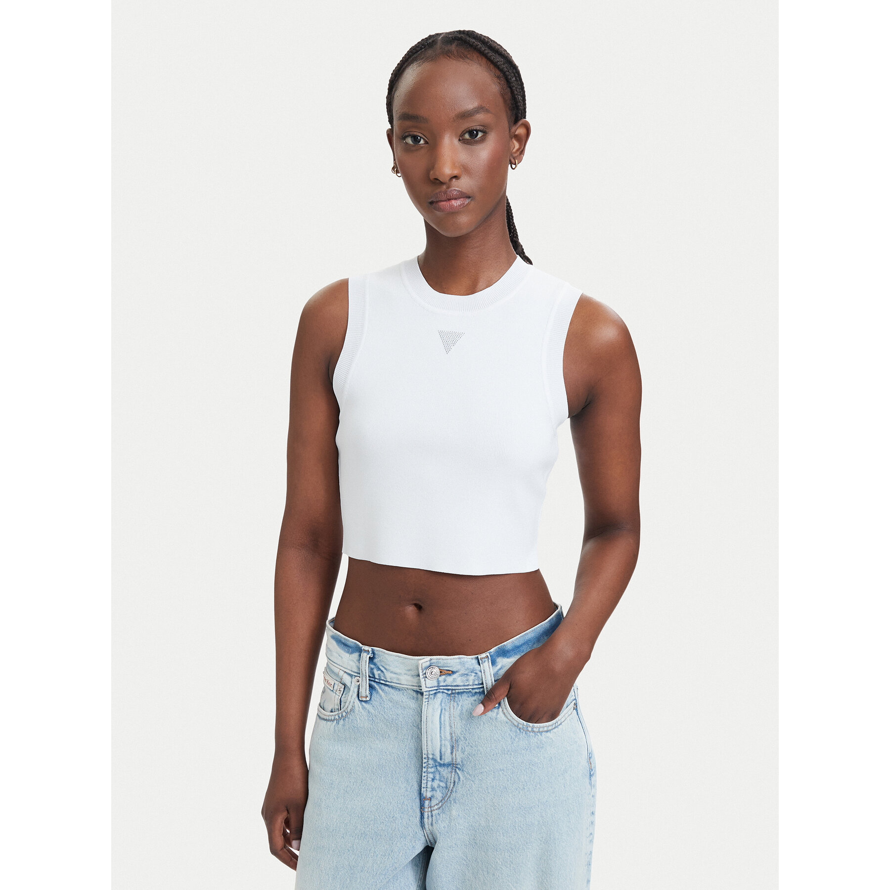 Guess Top W4GZ34 Z3F40 Bela Slim Fit