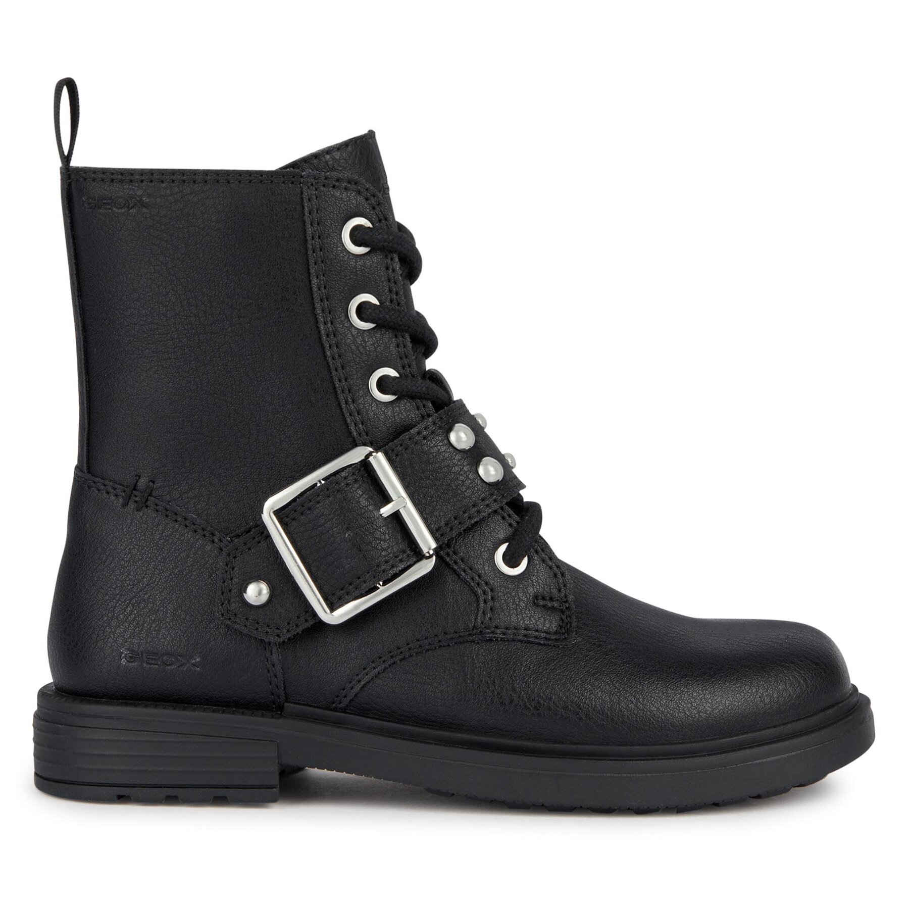 Členková obuv Geox Jr Eclair J369QD 000BU C9999 S Čierna