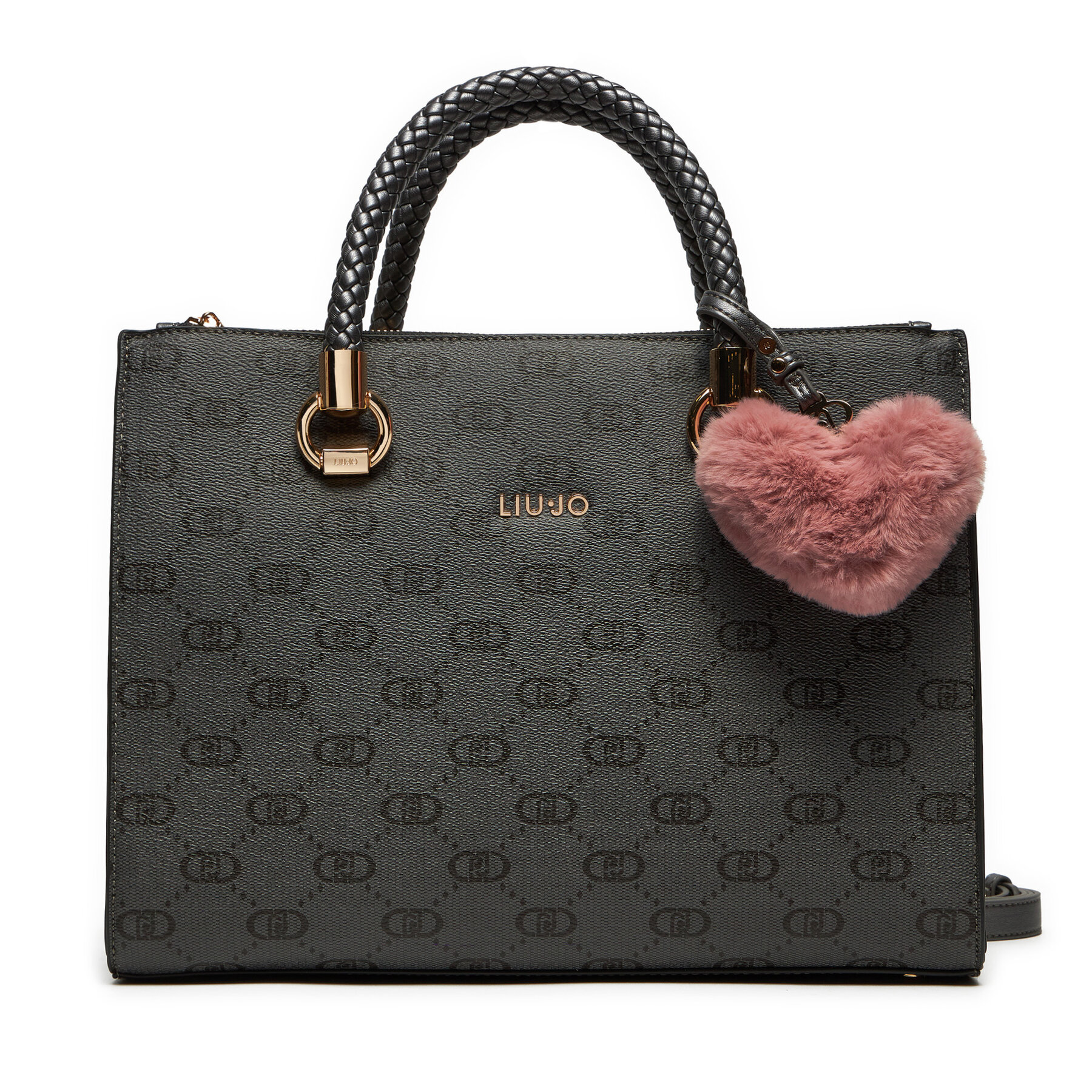 Bolso Liu Jo Ecs M Satchel Dou AF4008 E0668 Negro