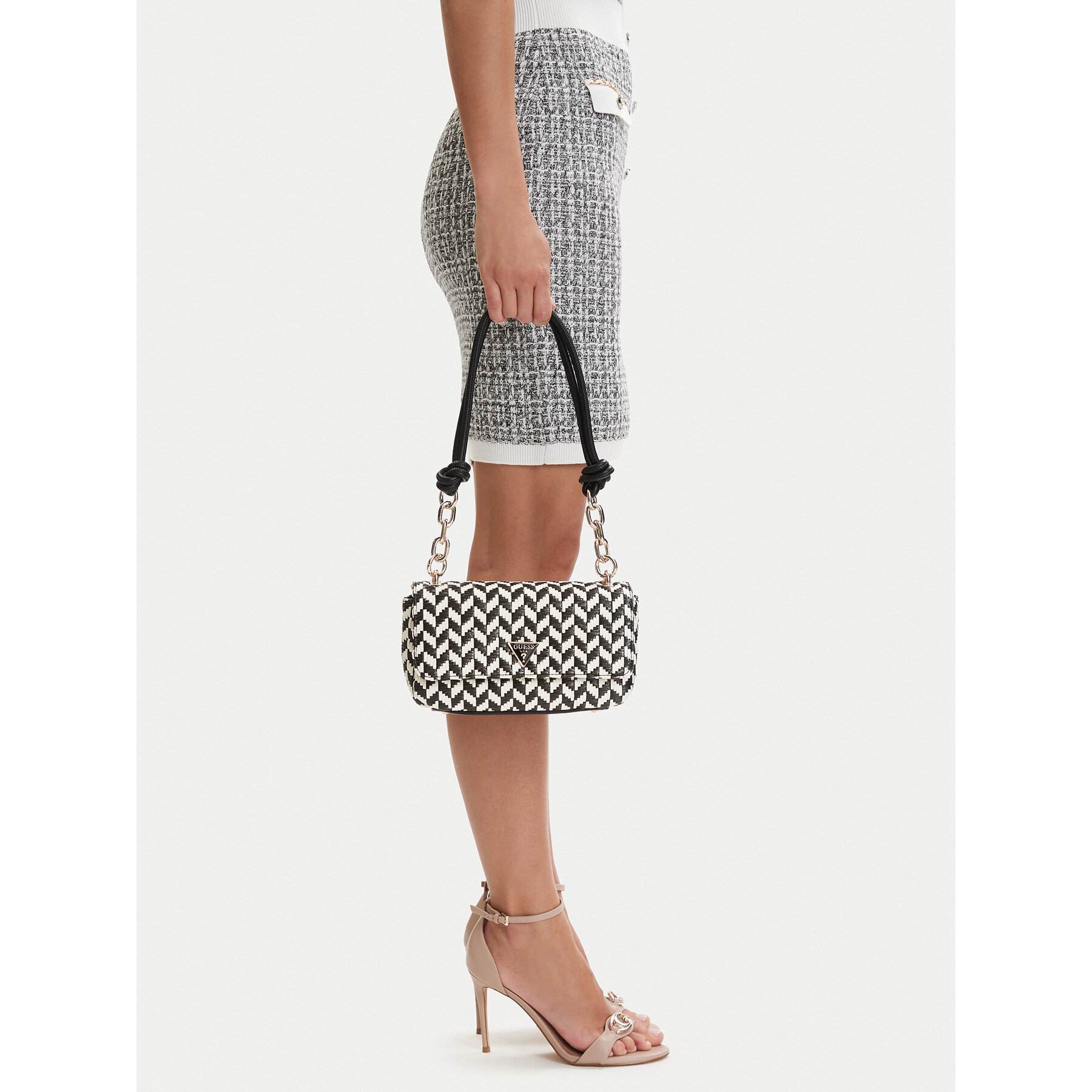 Дамска чанта Guess Tessi HWWG76 91190 Черен
