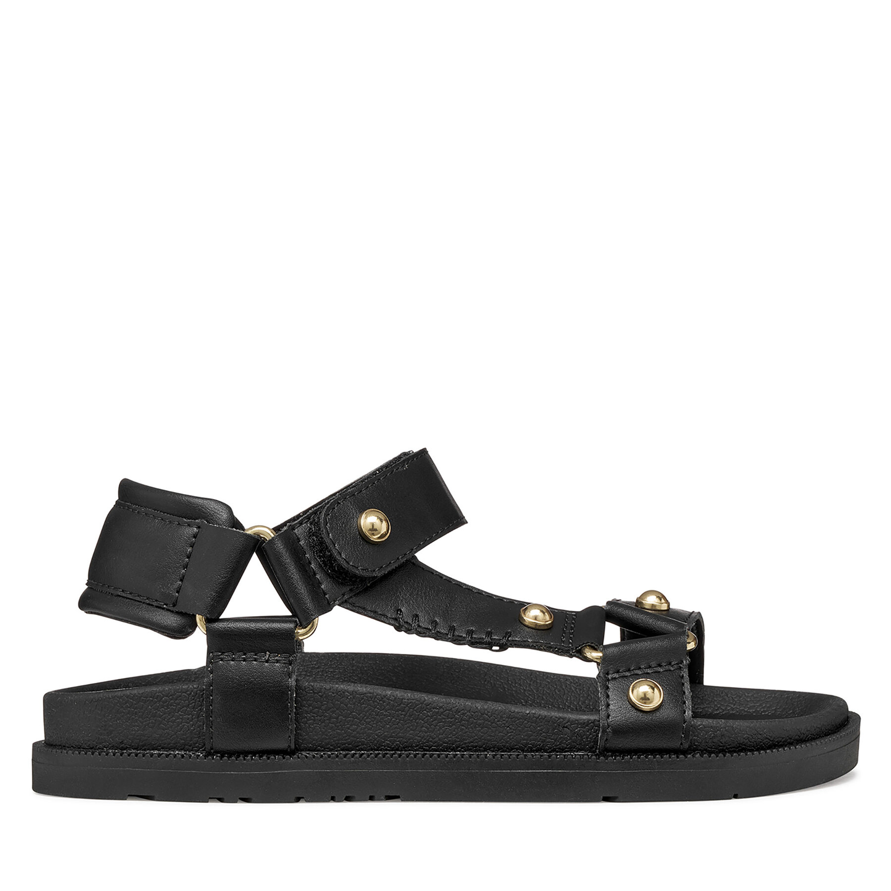 Sandale Geox J Sandal Foammentera J65P0D 000BC C9999 S Crna
