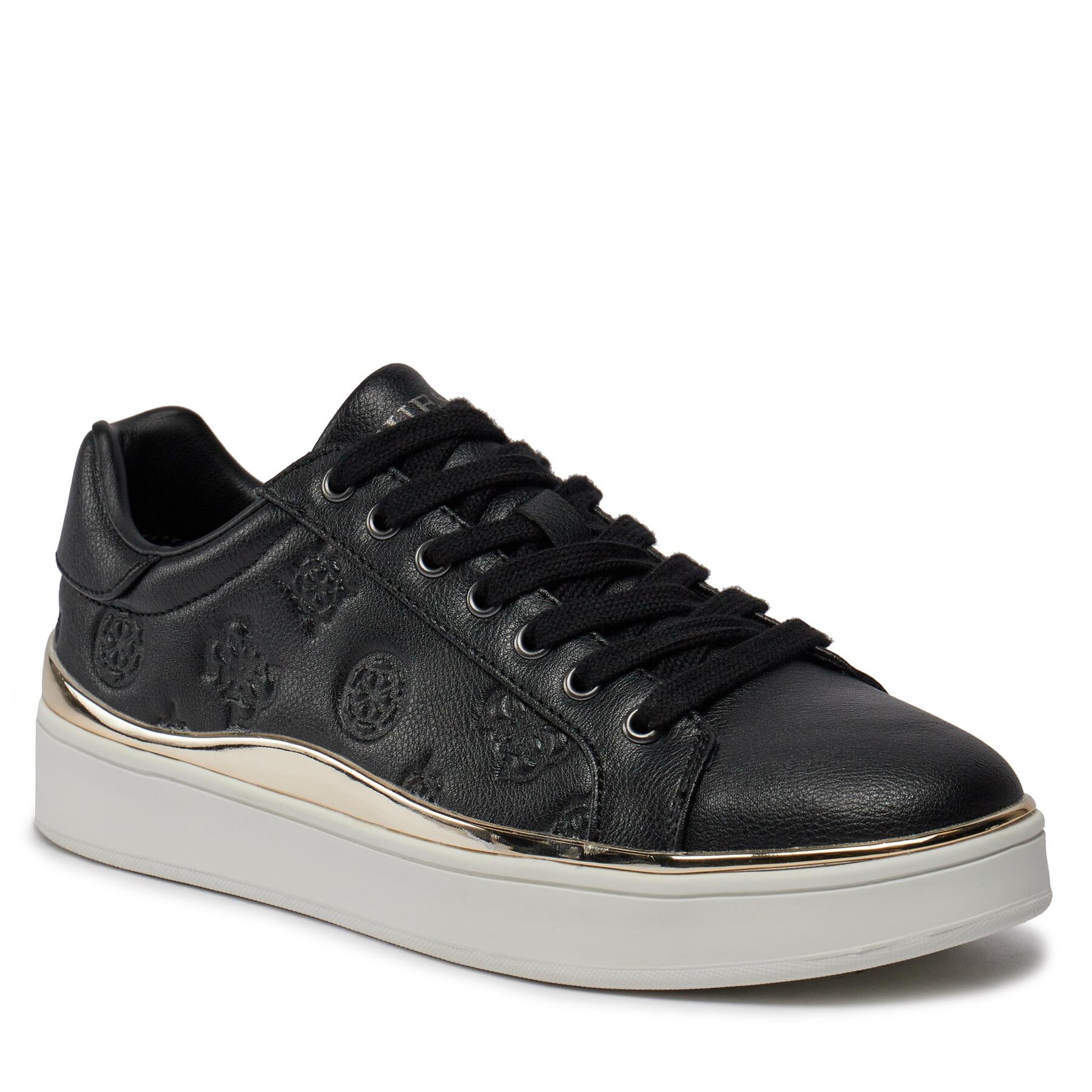 Guess Donna Sneakers Fl8bny Fal12 Black Nero Taglia 36