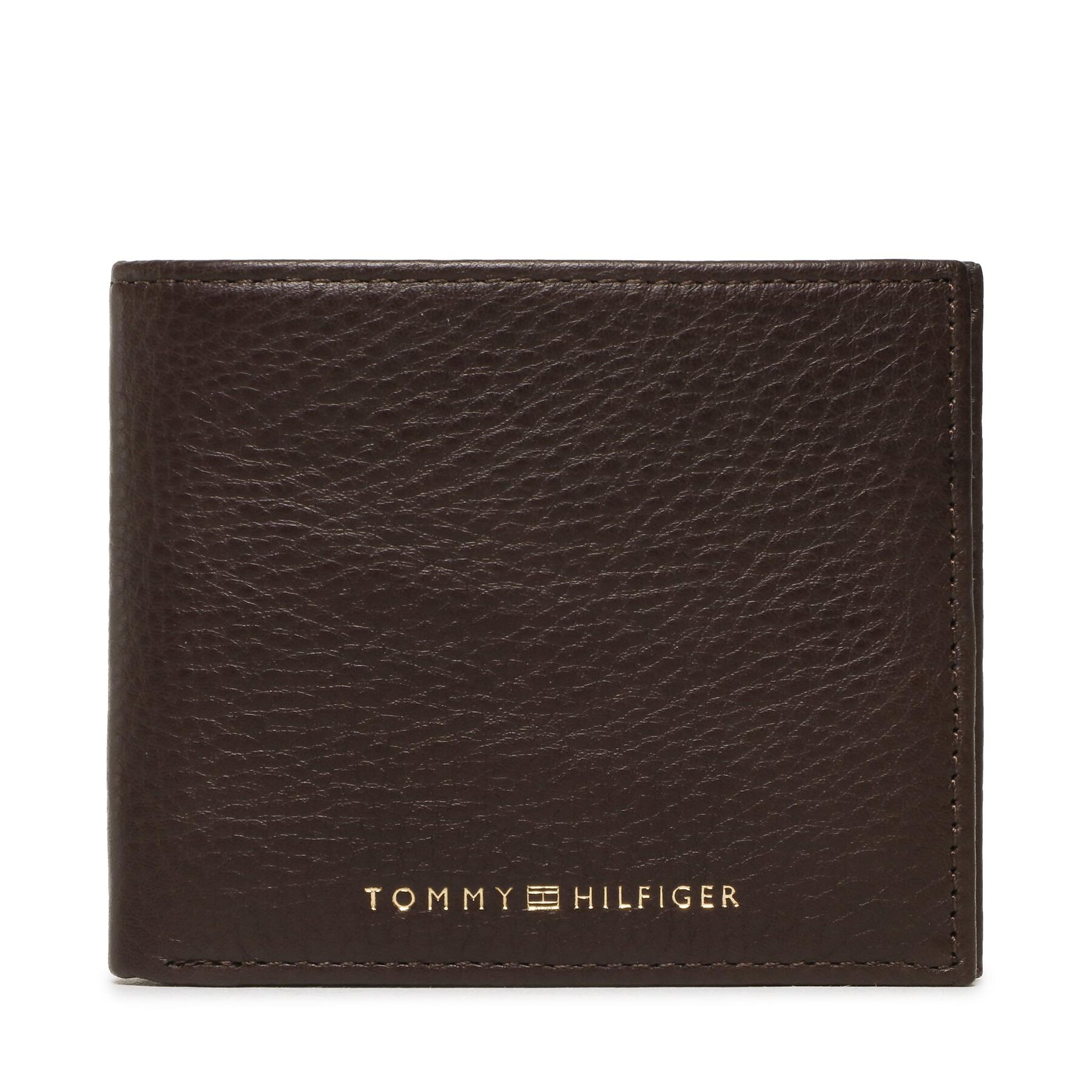 Μικρό Πορτοφόλι Ανδρικό Tommy Hilfiger Th Premium Mini Cc Wallet AM0AM10606 Καφέ