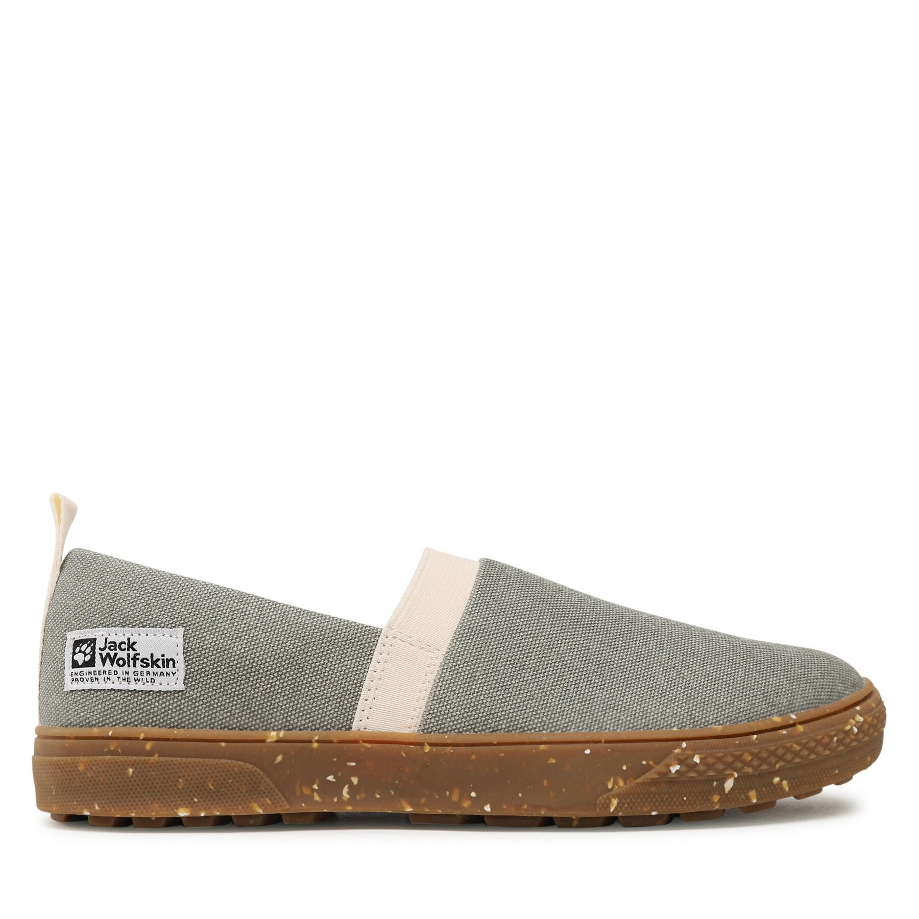 Jack Wolfskin Πάνινα παπούτσια Jack Wolfskin Ecostride 3 Espandrille W 4056261 Πράσινο