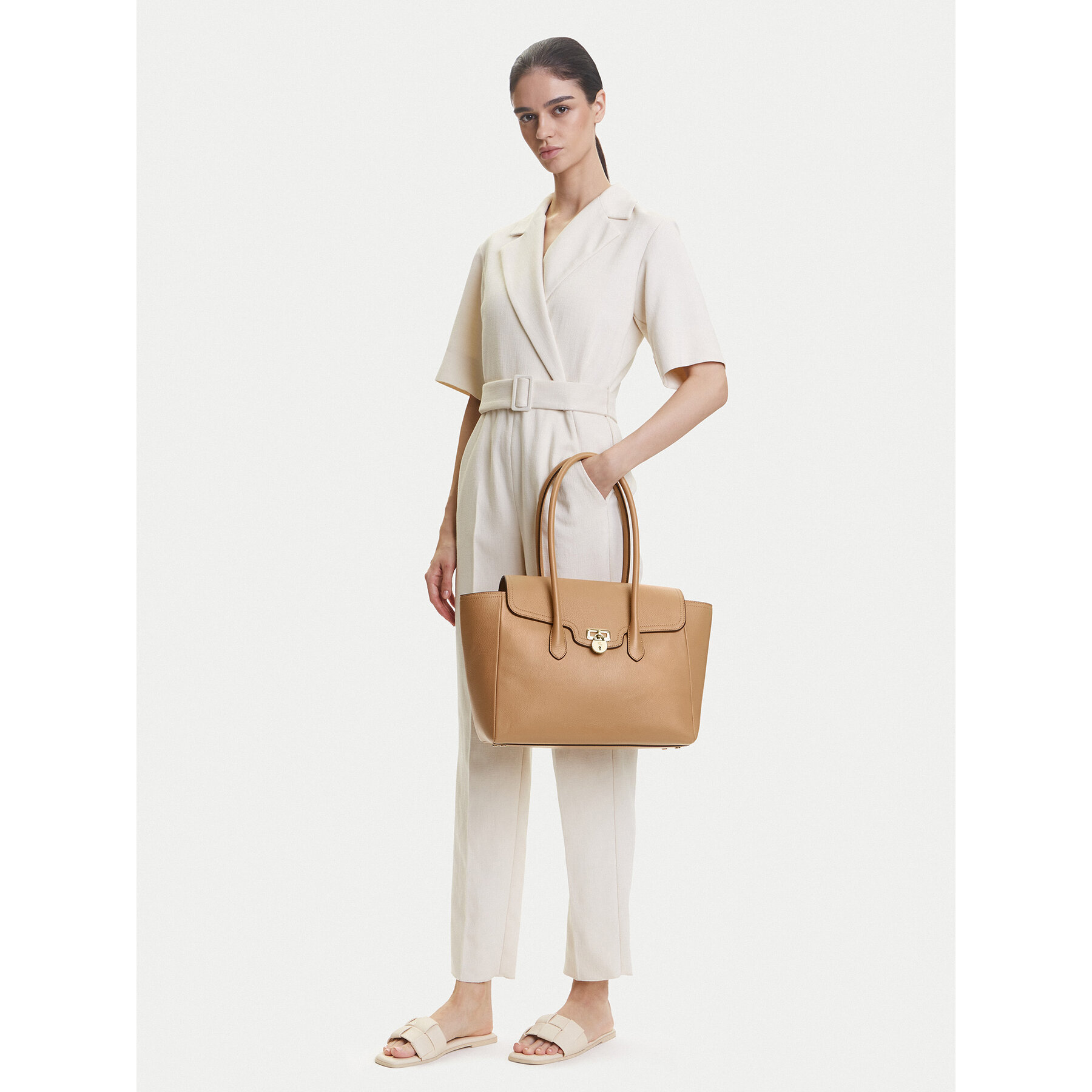 Τσάντα LAUREN RALPH LAUREN 431966862003 Καφέ