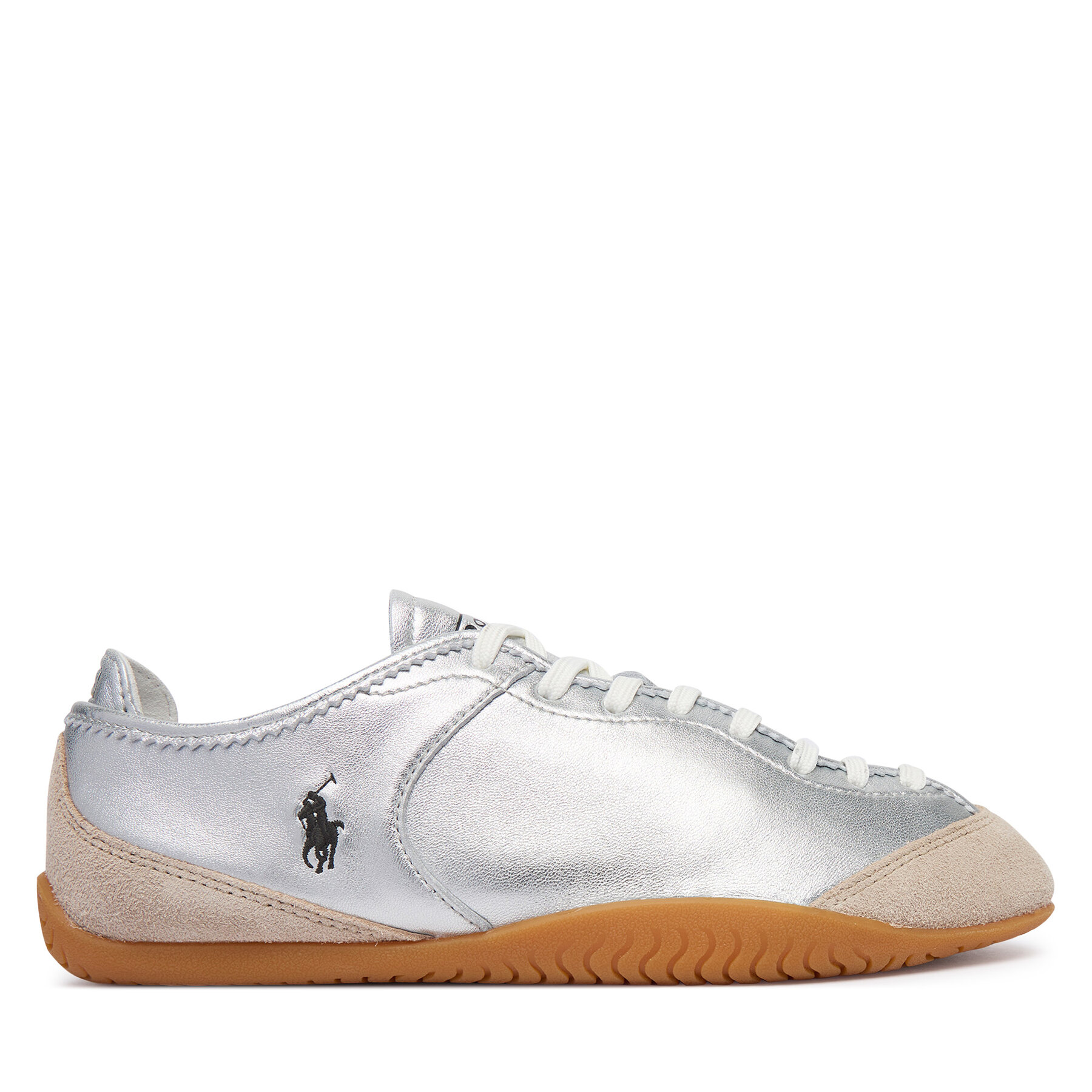 Tenisice Polo Ralph Lauren Lw Prfl Drv Sk 804P18220001 Srebrna