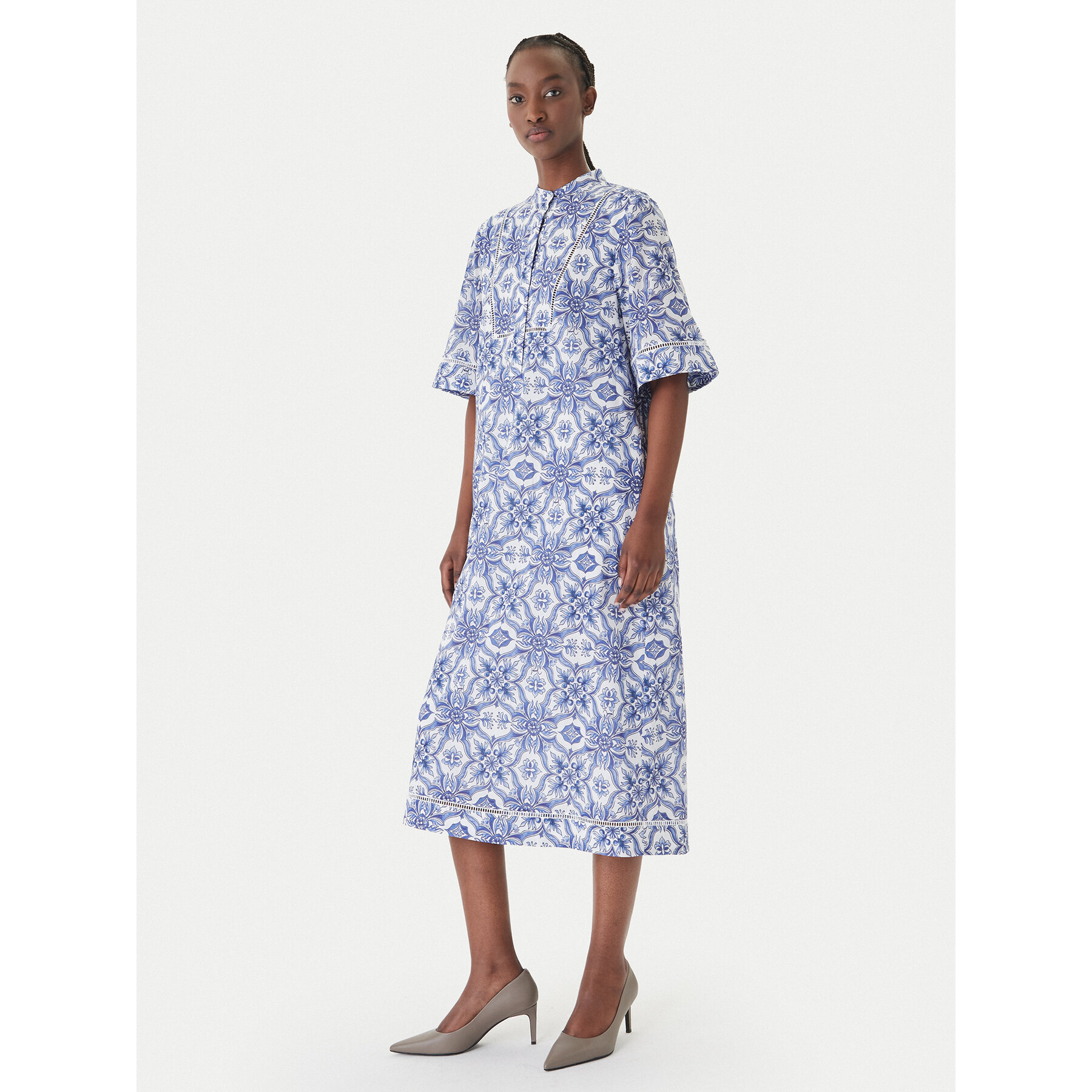 JOOP! Hemdkleid Desa 30101617 Blau Regular Fit