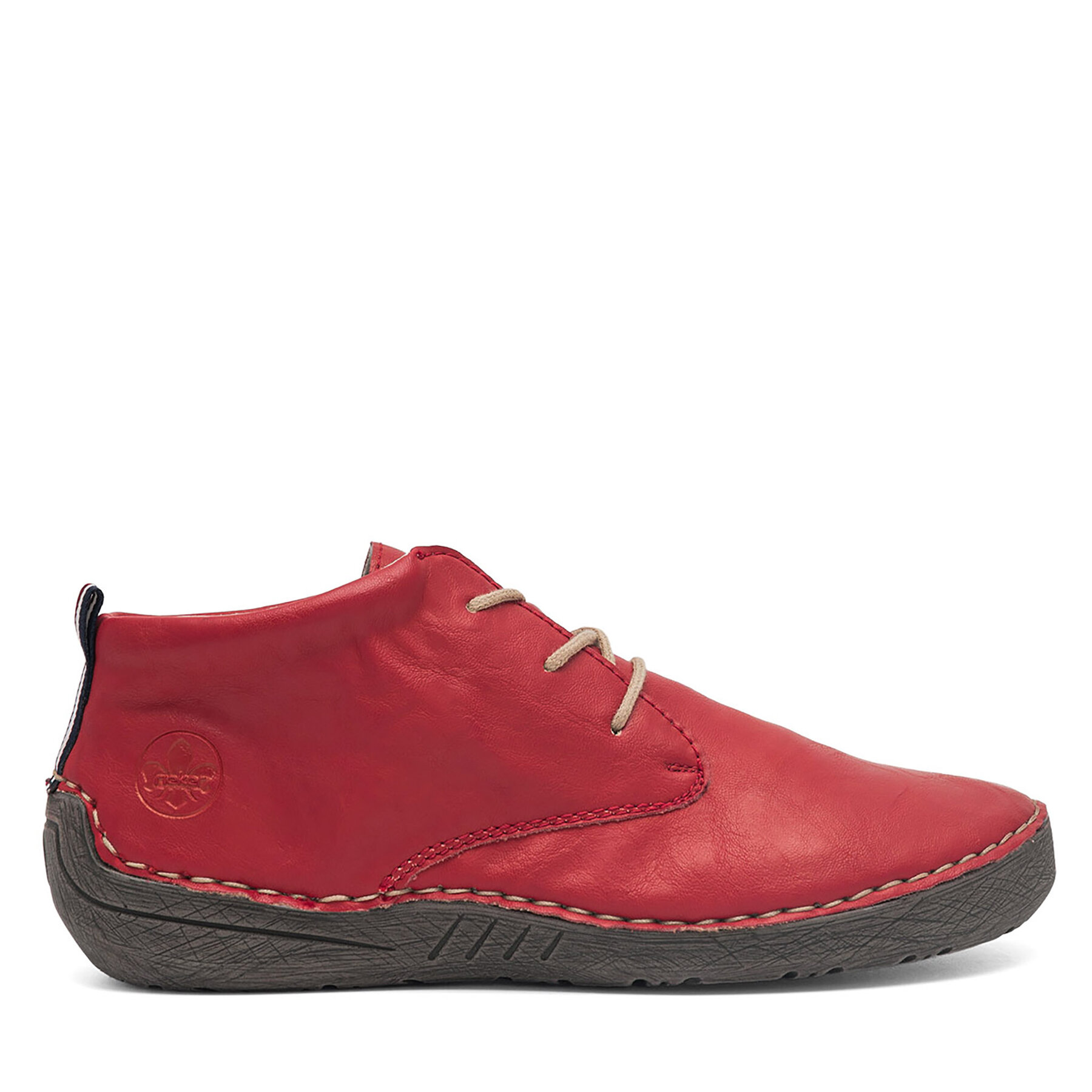 Chaussures basses Rieker 52522-33 Rouge