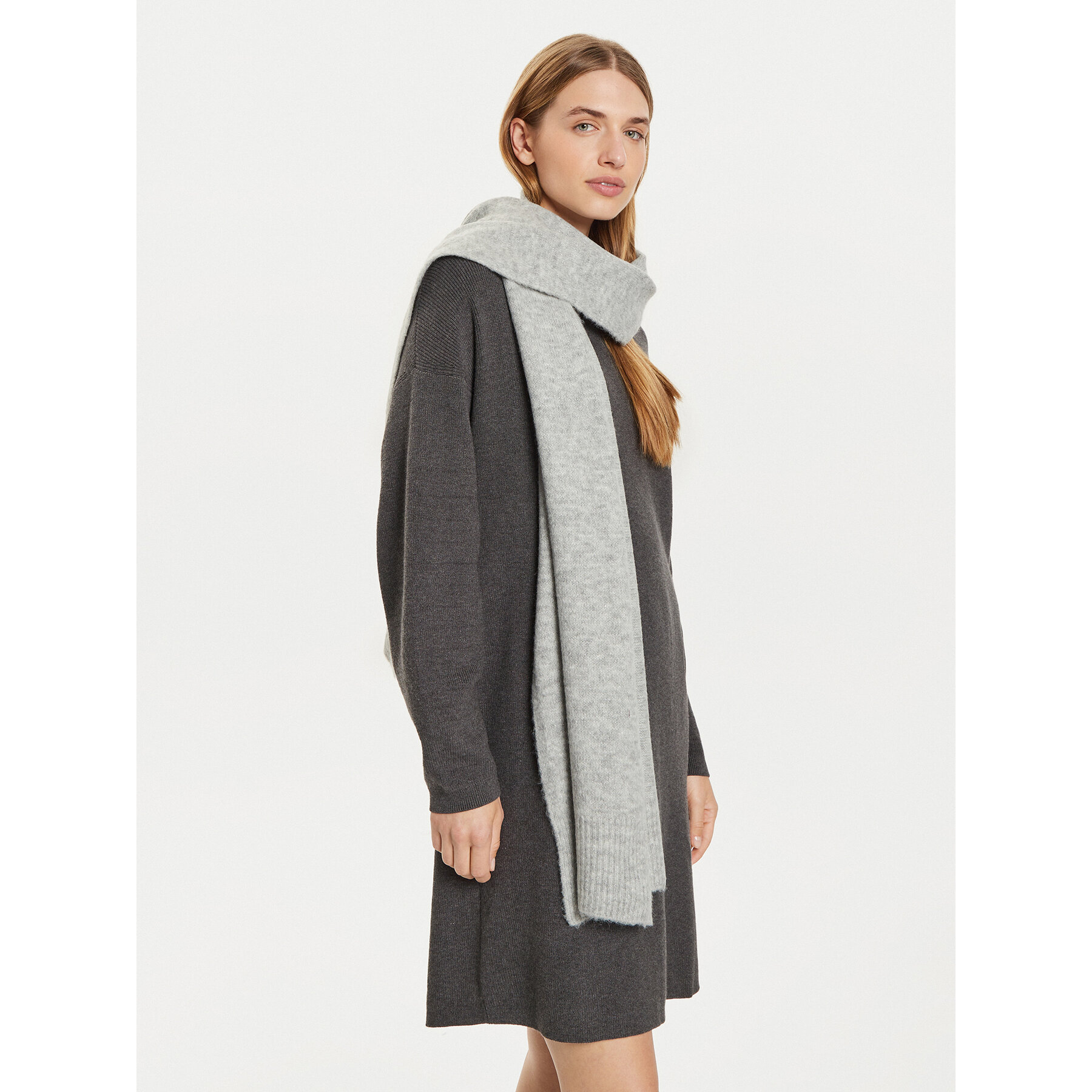 Fular Tommy Hilfiger Luxe AW0AW16646 Gri