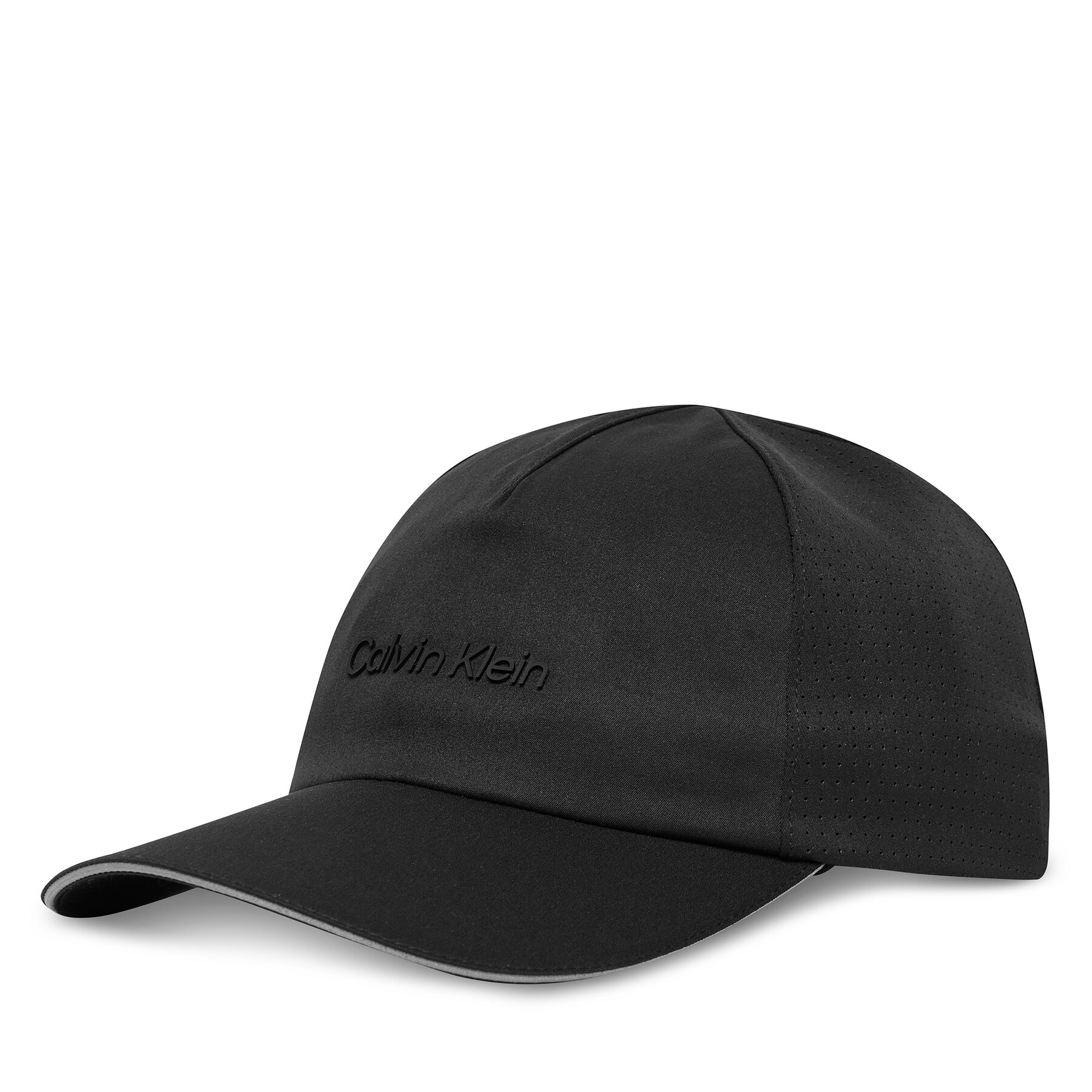 Šilterica Calvin Klein Micro Twill W Silicone Trucker LV04D5079G Crna