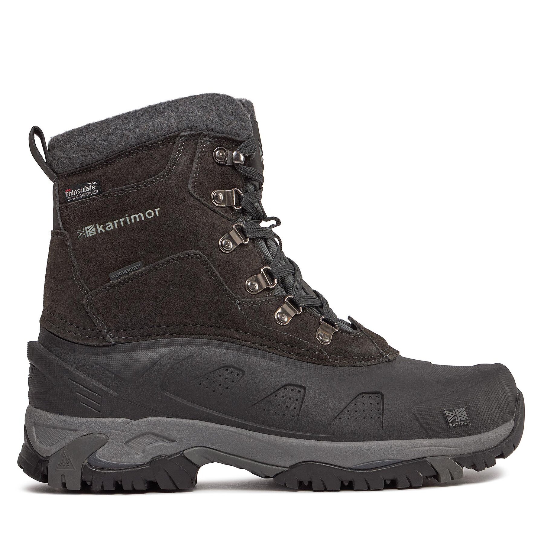Karrimor Παπούτσια πεζοπορίας Karrimor Snowfur K1009 Μαύρο