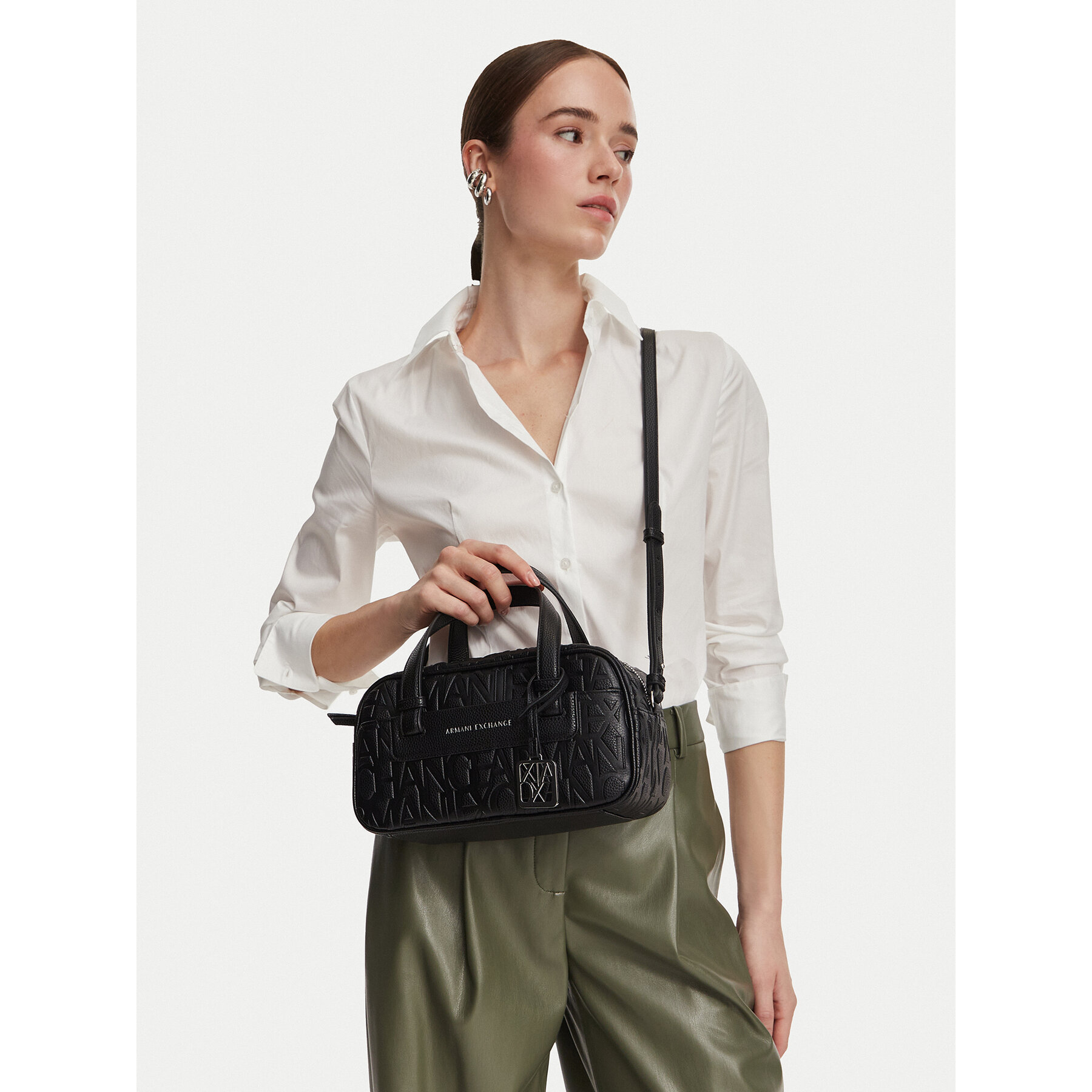 Τσάντα Armani Exchange XW002984 AF15774 UC001 Μαύρο